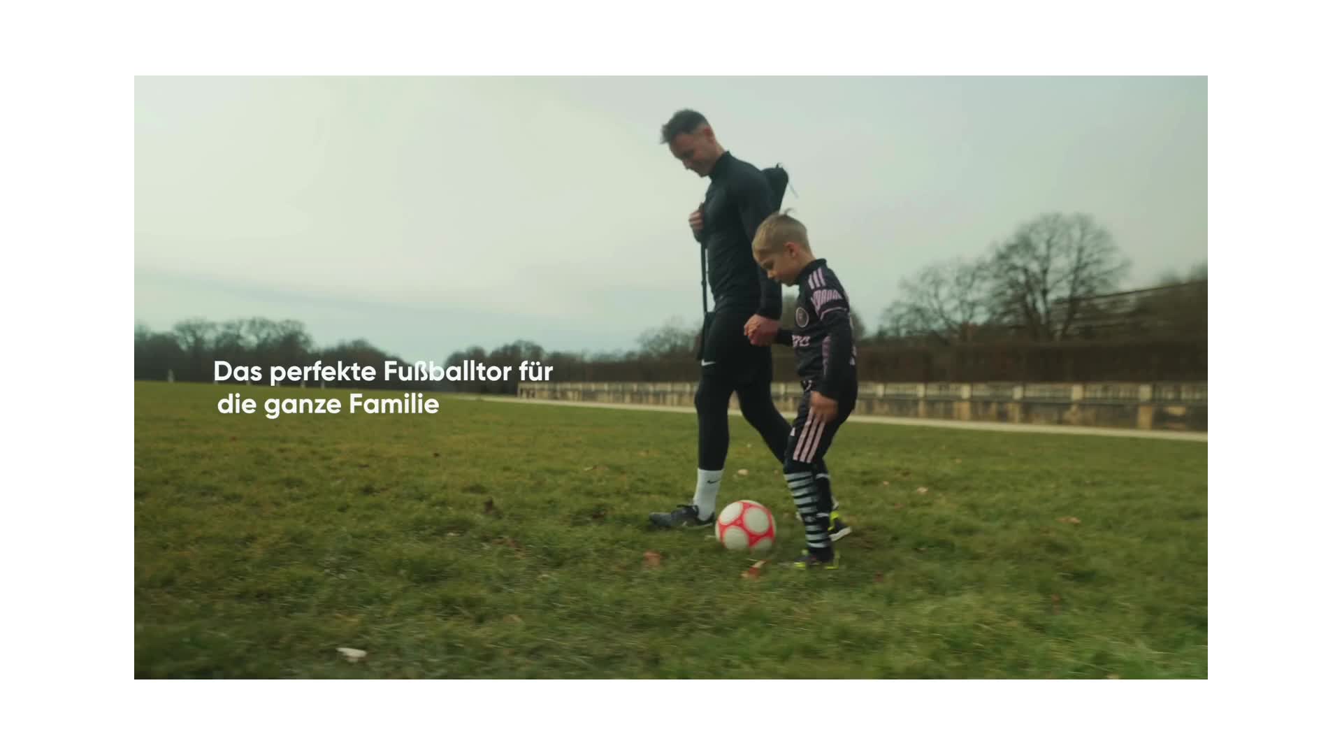 Fussballtore für Garten Kinder 2in1 - [Blitzschneller Produktbild-Vorschau 7