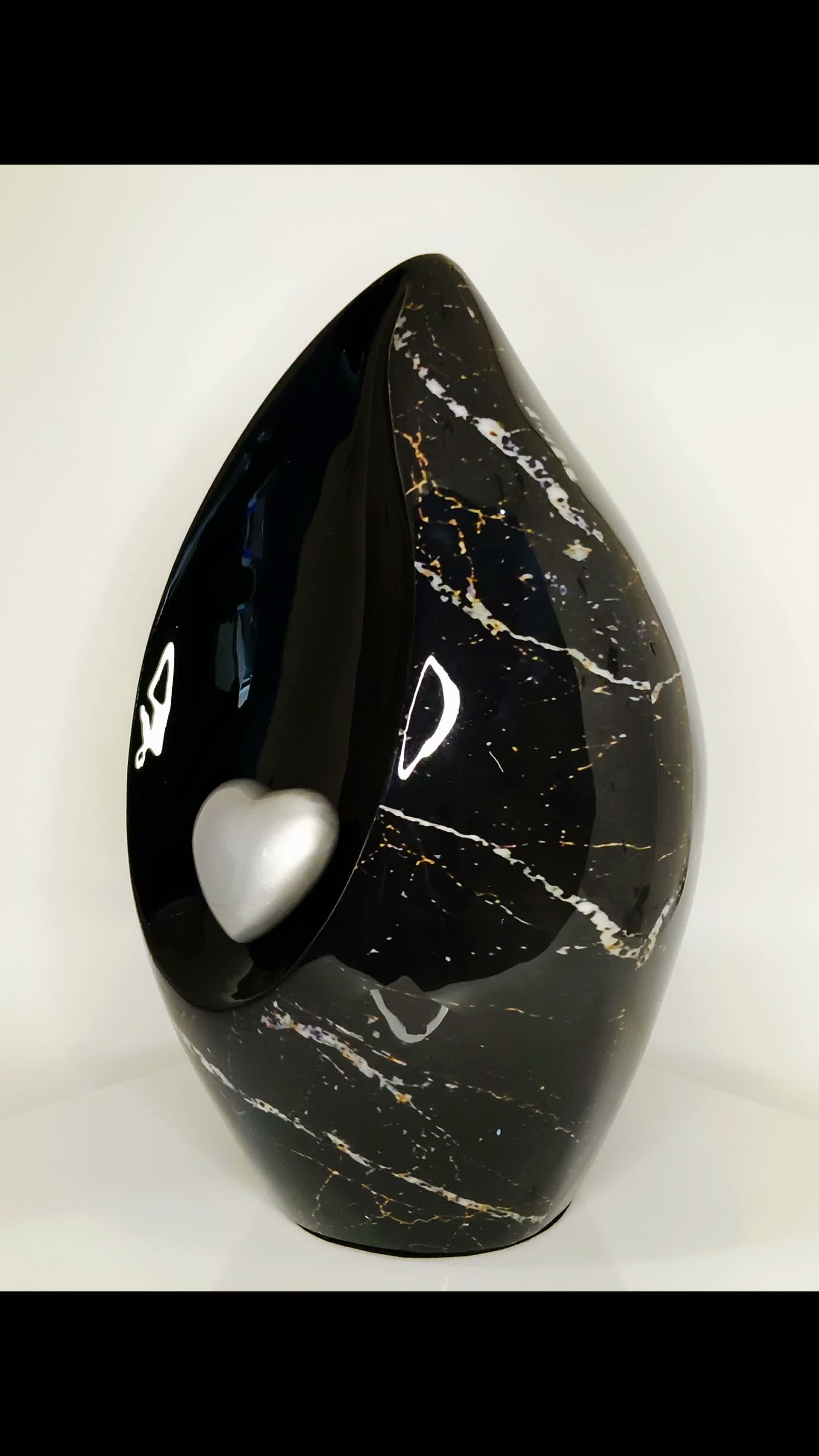Urna commemorativa "Urnenhimmel" design, colore nero, Anteprima dell’immagine prodotto 5