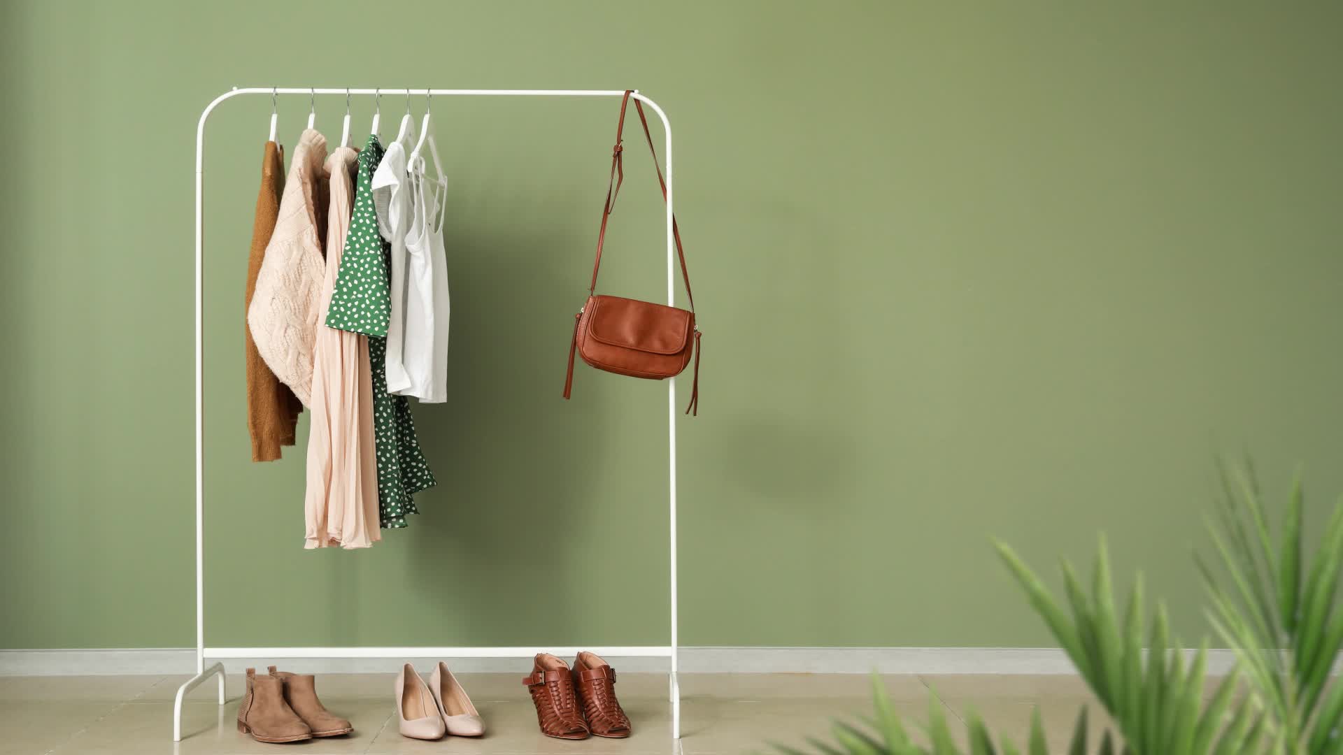 Relaxdays Hängeregal Kleiderschrank, 8 Fächer, Stoff, HBT: Produktbild-Vorschau 7