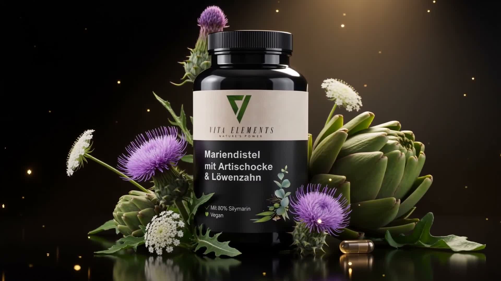 Vita Elements Mariendistel Artischocke Löwenzahn 120 Produktbild-Vorschau 7