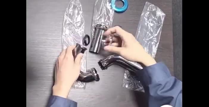 Siphon, Pop Up Ablaufgarnitur, POP UP Ventil, U-förmiges Produktbild-Vorschau 7