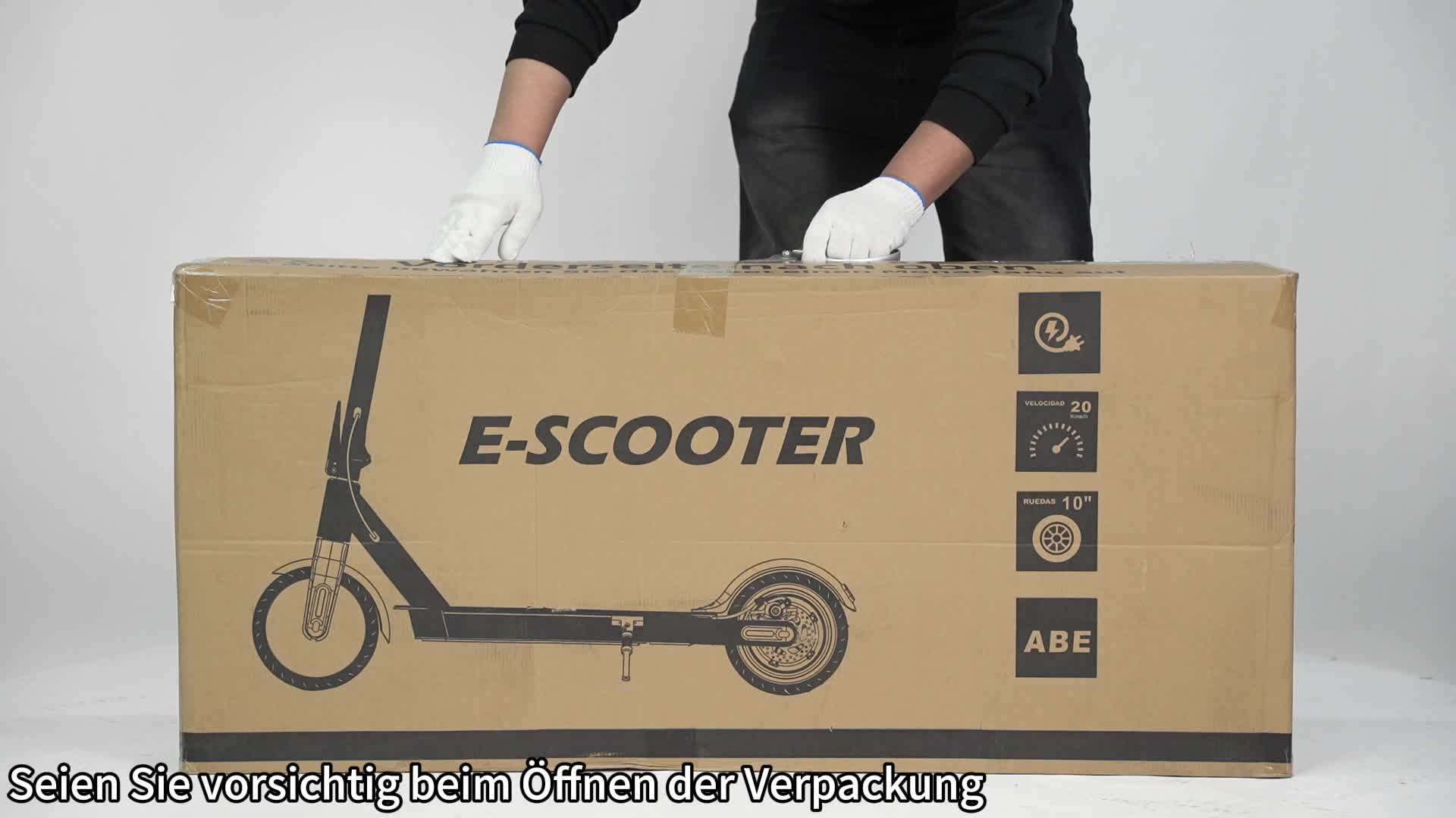 E-Scooter mit Straßenzulassung 120kg, 8,5''/10'', 35-45km, Produktbild-Vorschau 7