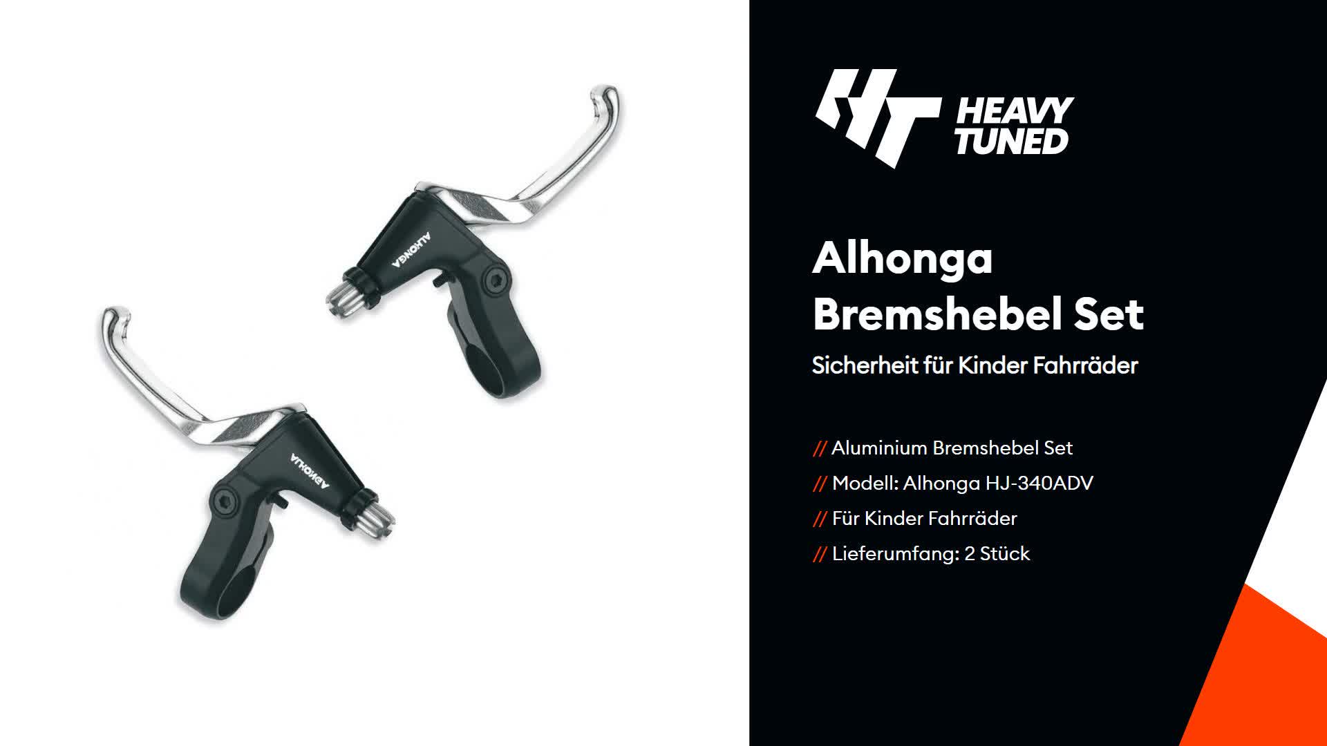 ALHONGA Fahrrad-Hebel-Set für Kinder - Aluminium Produktbild-Vorschau 7