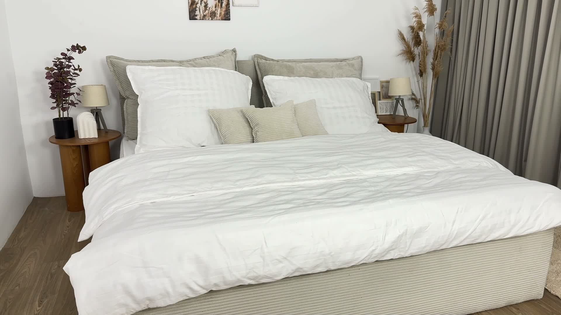 Masseno Boxspringbett MONTA 140x200 cm Komplett-Set mit Produktbild-Vorschau 7