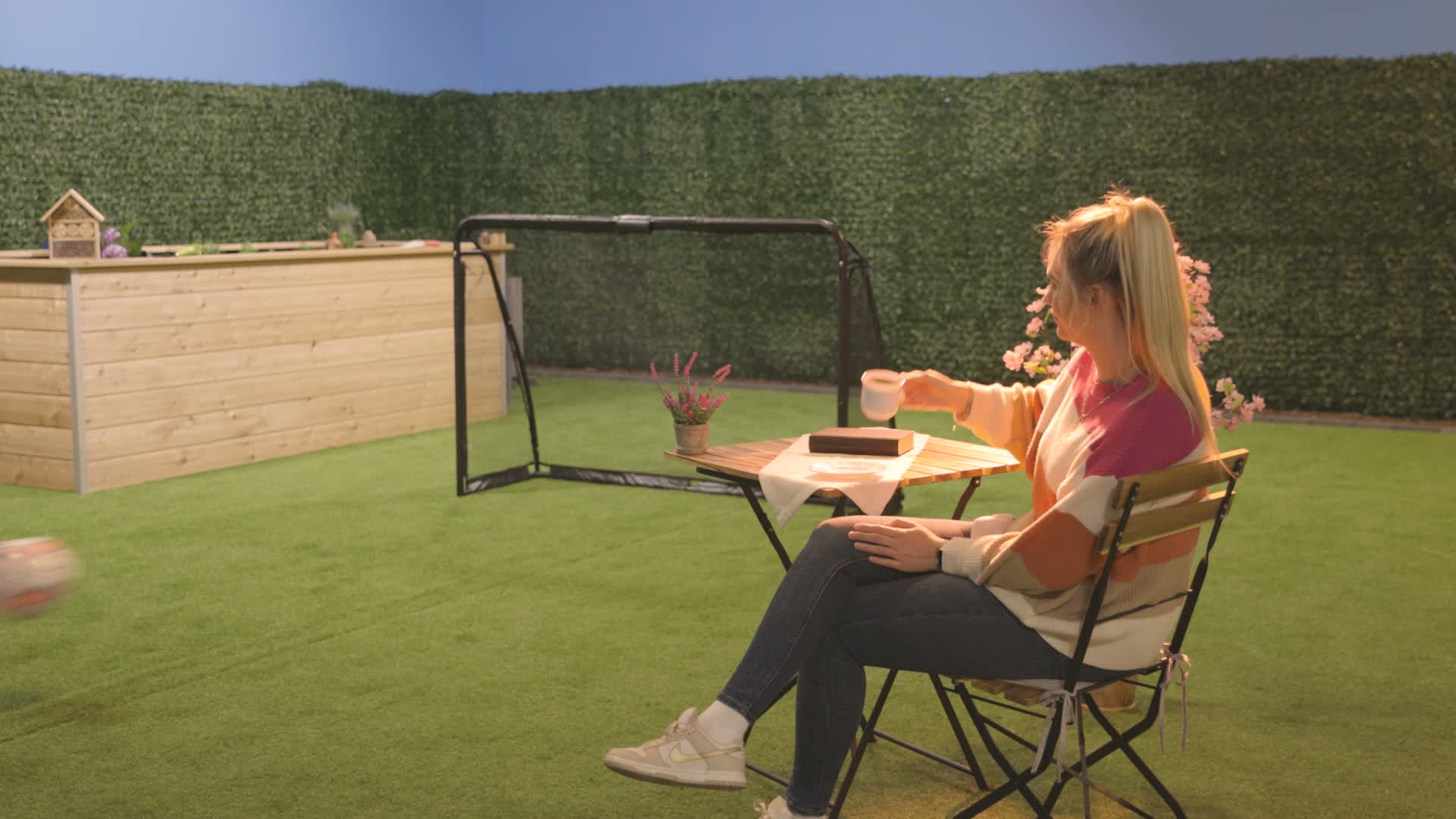 Relaxdays Fußballtor, Kinder & Erwachsene, Soccertor Produktbild-Vorschau 7