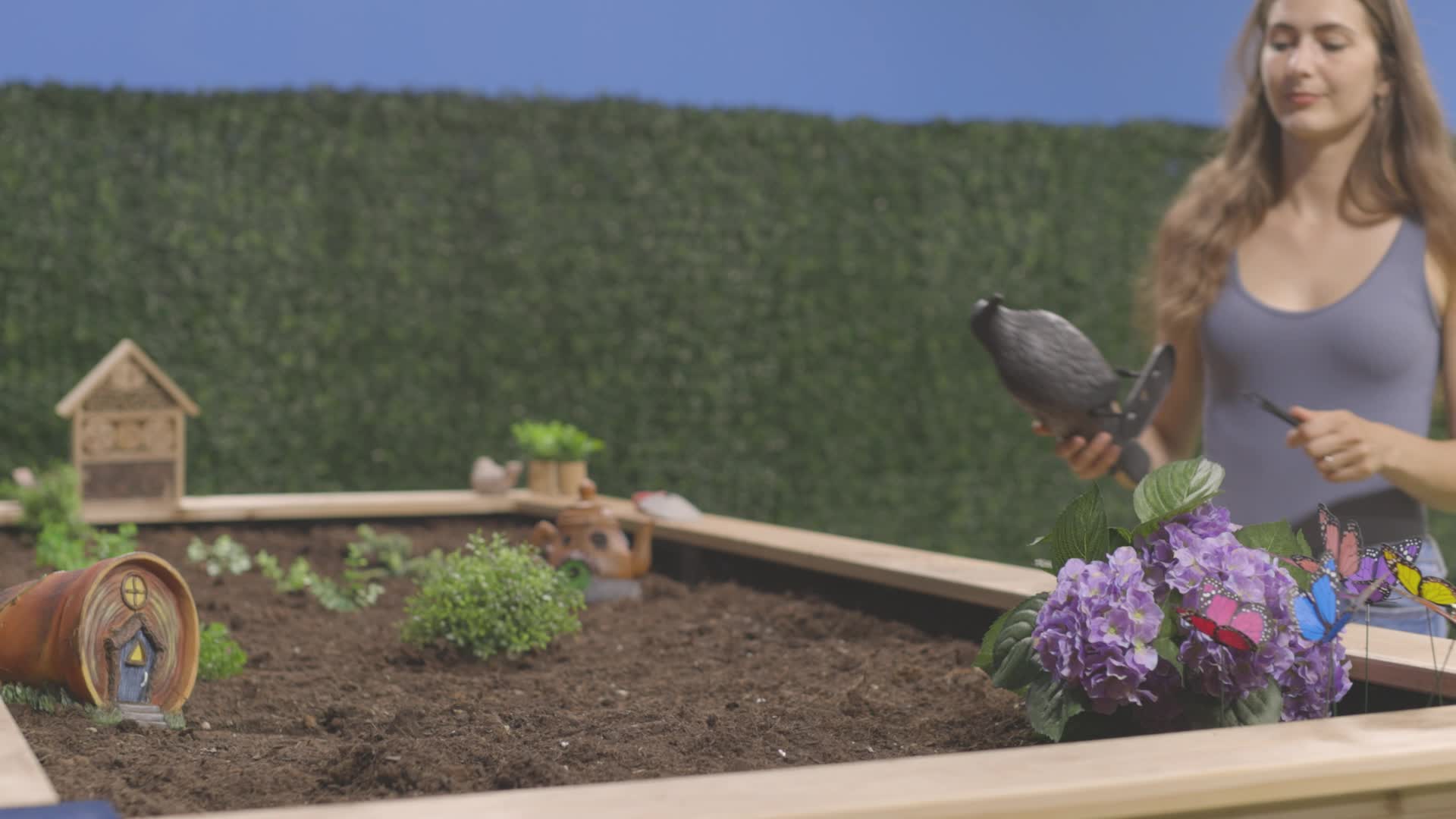 Relaxdays Vogelschreck, 4er Set, zum Hinstellen & Produktbild-Vorschau 7