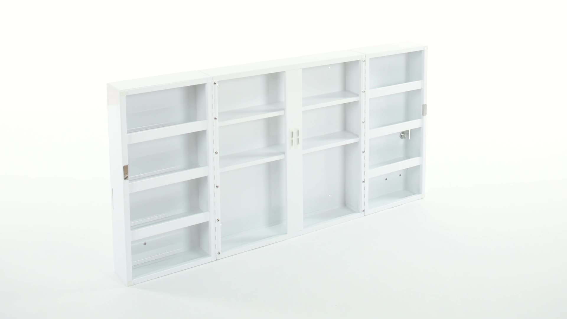 Relaxdays Medikamentenschrank XXL Premium Abschließbar Produktbild-Vorschau 7