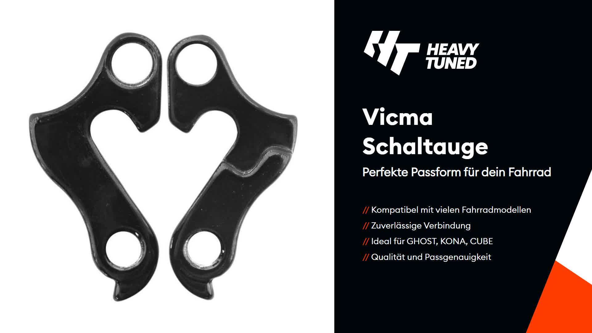 Schaltauge V BIKE, Ausfallende HG011, Ersatzteil für GHOST Produktbild-Vorschau 2