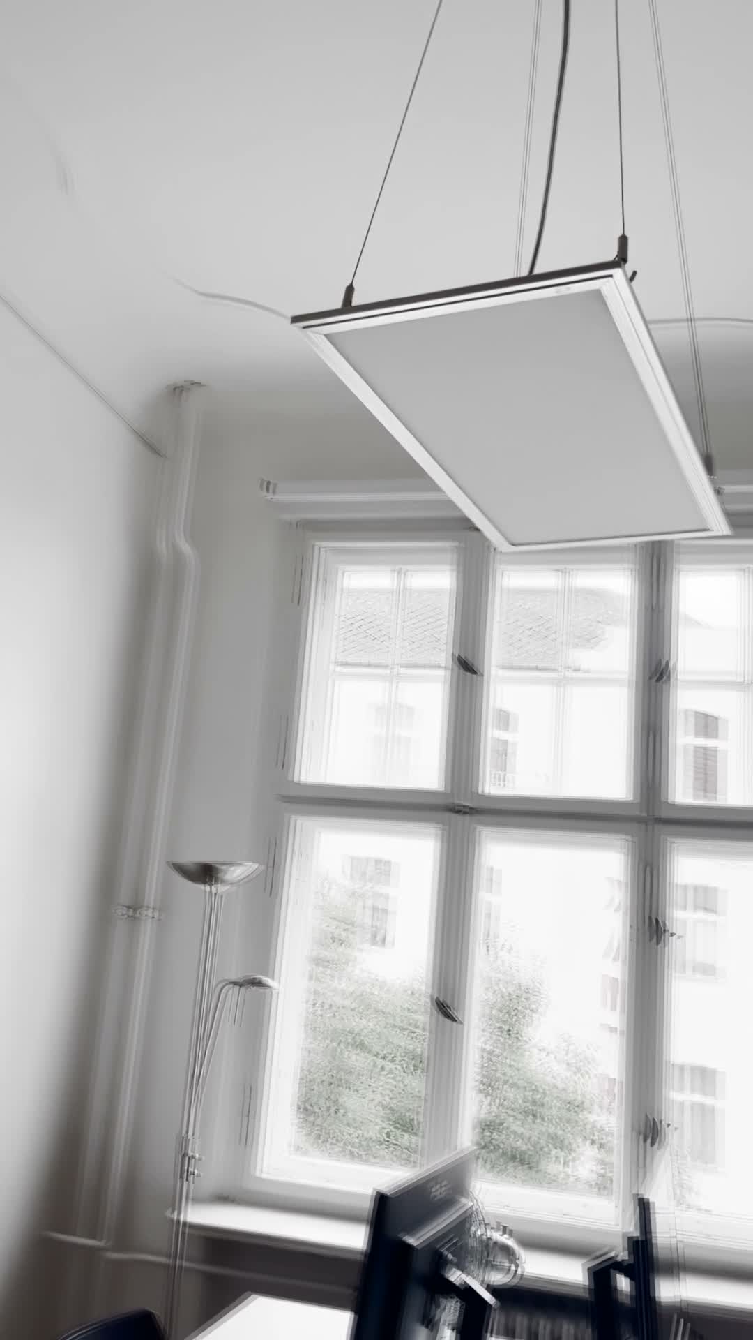 LED Panel 60x30cm Kaltweiß 6000K Deckenleuchte Bürolampe Produktbild-Vorschau 7