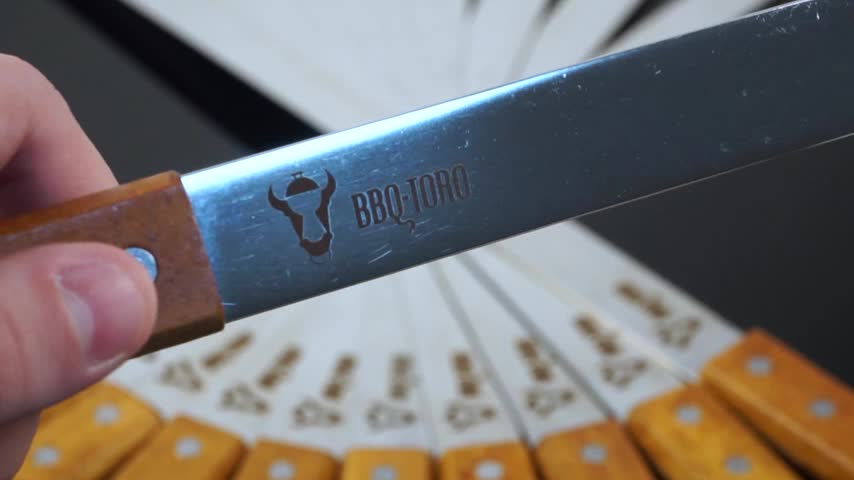 BBQ-Toro Edelstahl Grillspieße mit Holzgriff (10 Stück), 50 Produktbild-Vorschau 5