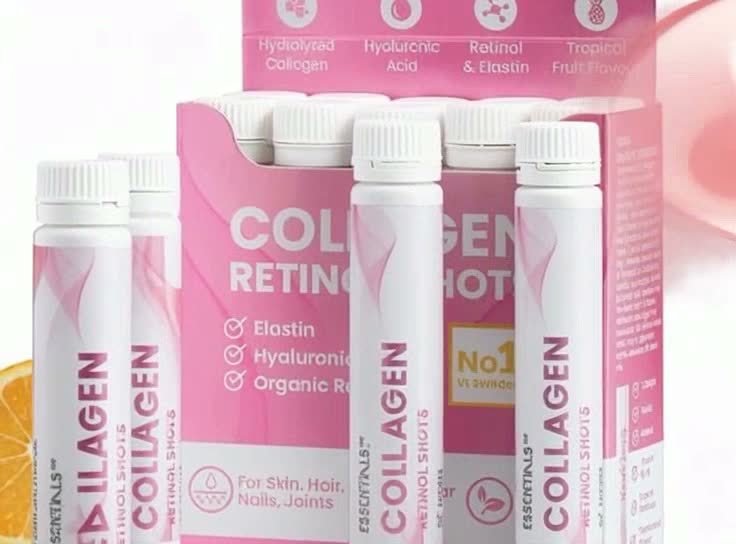 Swedish Nutra ESSENTIALS 100 Collageen Retinol Shots Produktbild-Vorschau 7