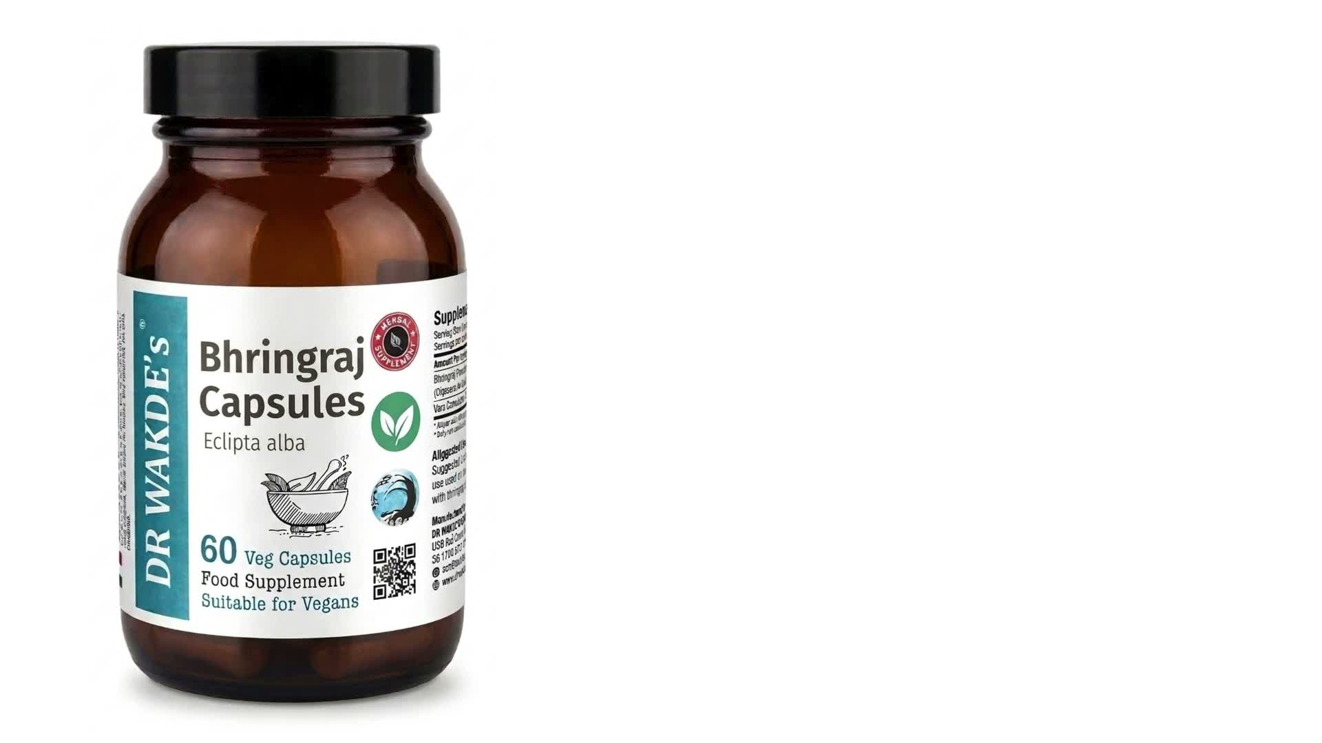 DR WAKDE'S Bhringraj Kapseln (False Daisy | Eclipta alba) | Produktbild-Vorschau 7