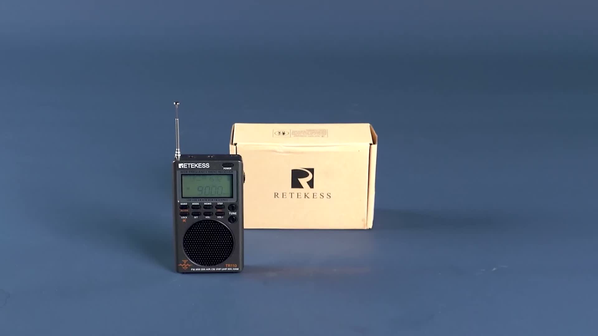 Retekess TR110 Tragbares Digitales Radio, FM/AM/MW/SW mit Produktbild-Vorschau 7