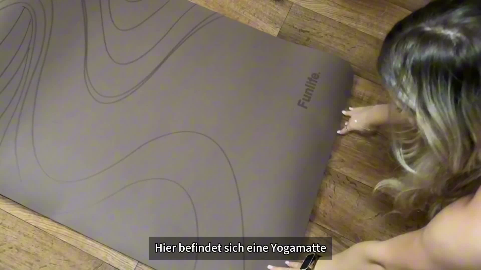 FunLife Yogamatte Extra Breit 183 × 80 cm, 8 mm TPE Produktbild-Vorschau 6