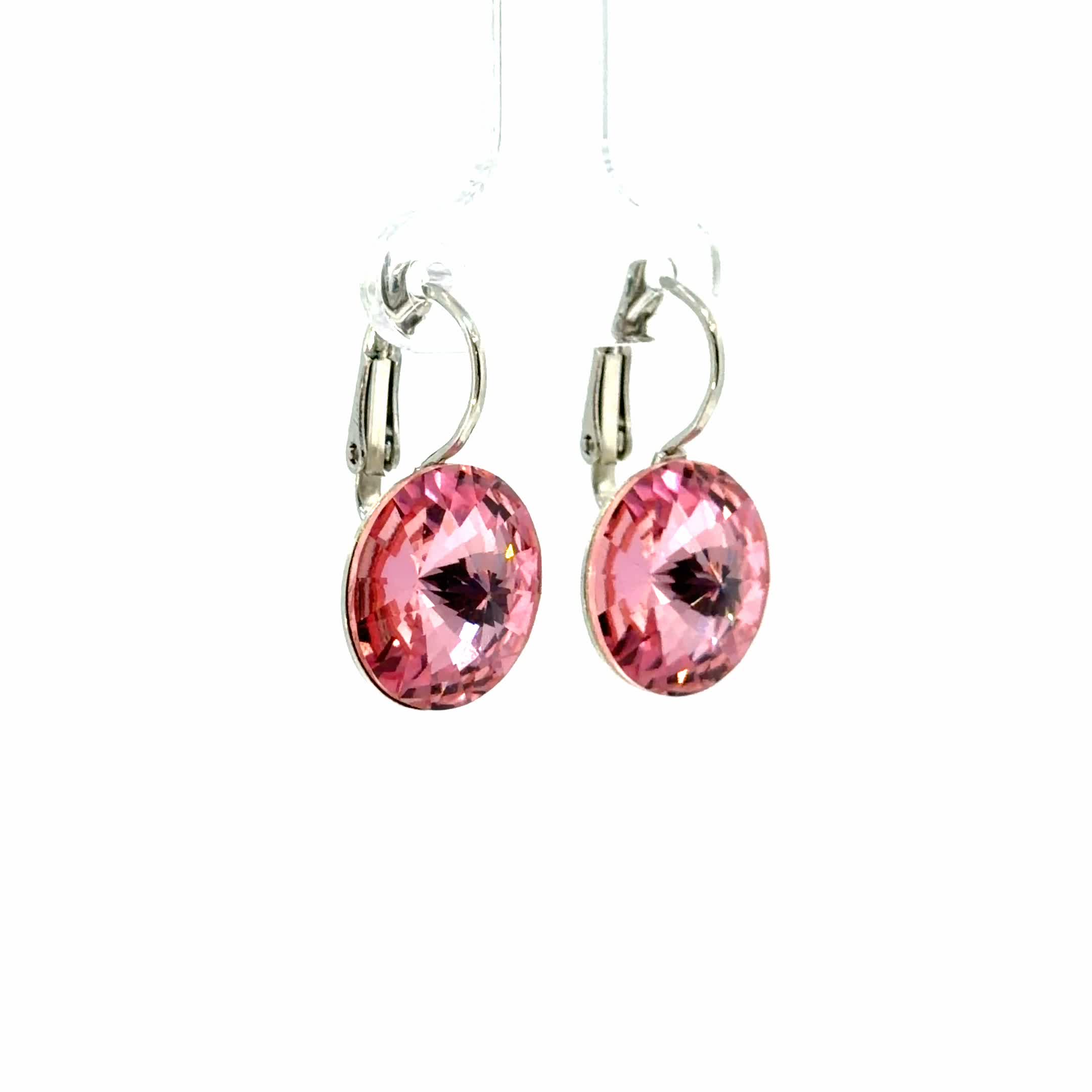 LUISIA® Ohrringe Rivoli mit Kristallen von Swarovski® 14 mm Produktbild-Vorschau 7