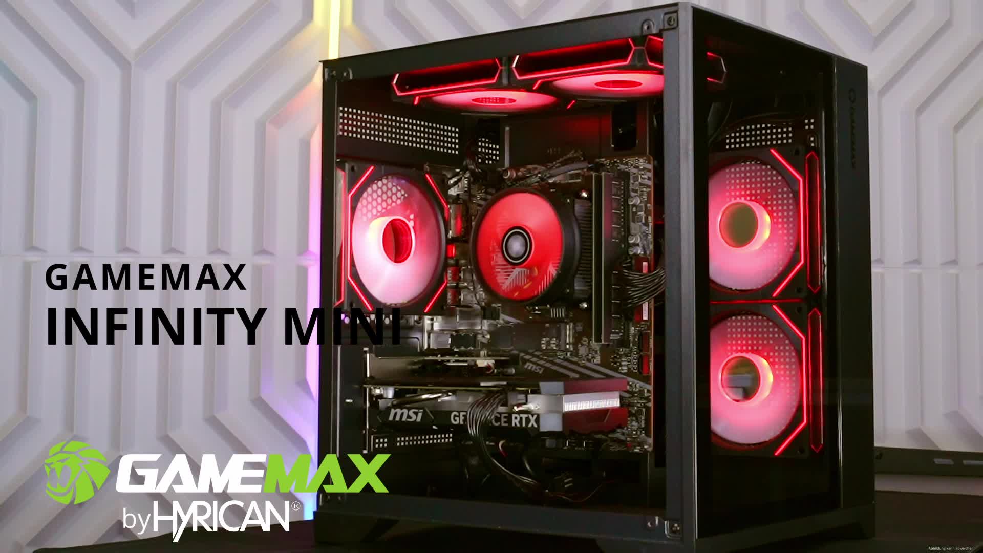 GAMEMAX Gaming-PC Infinity Mini BK 7999 AMD Ryzen 7 5700X Produktbild-Vorschau 7