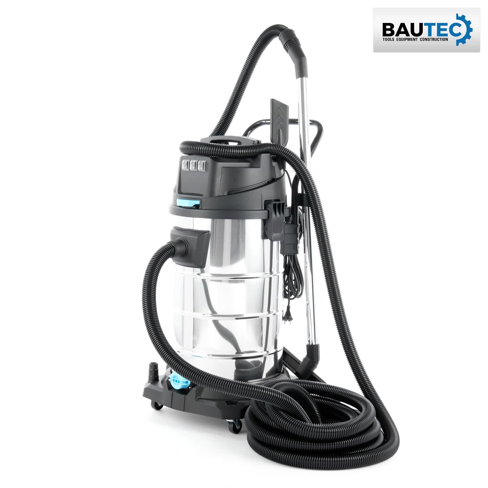 BAUTEC Industriesauger 80 L 3.400 W » Set inkl. 10m Produktbild-Vorschau 7