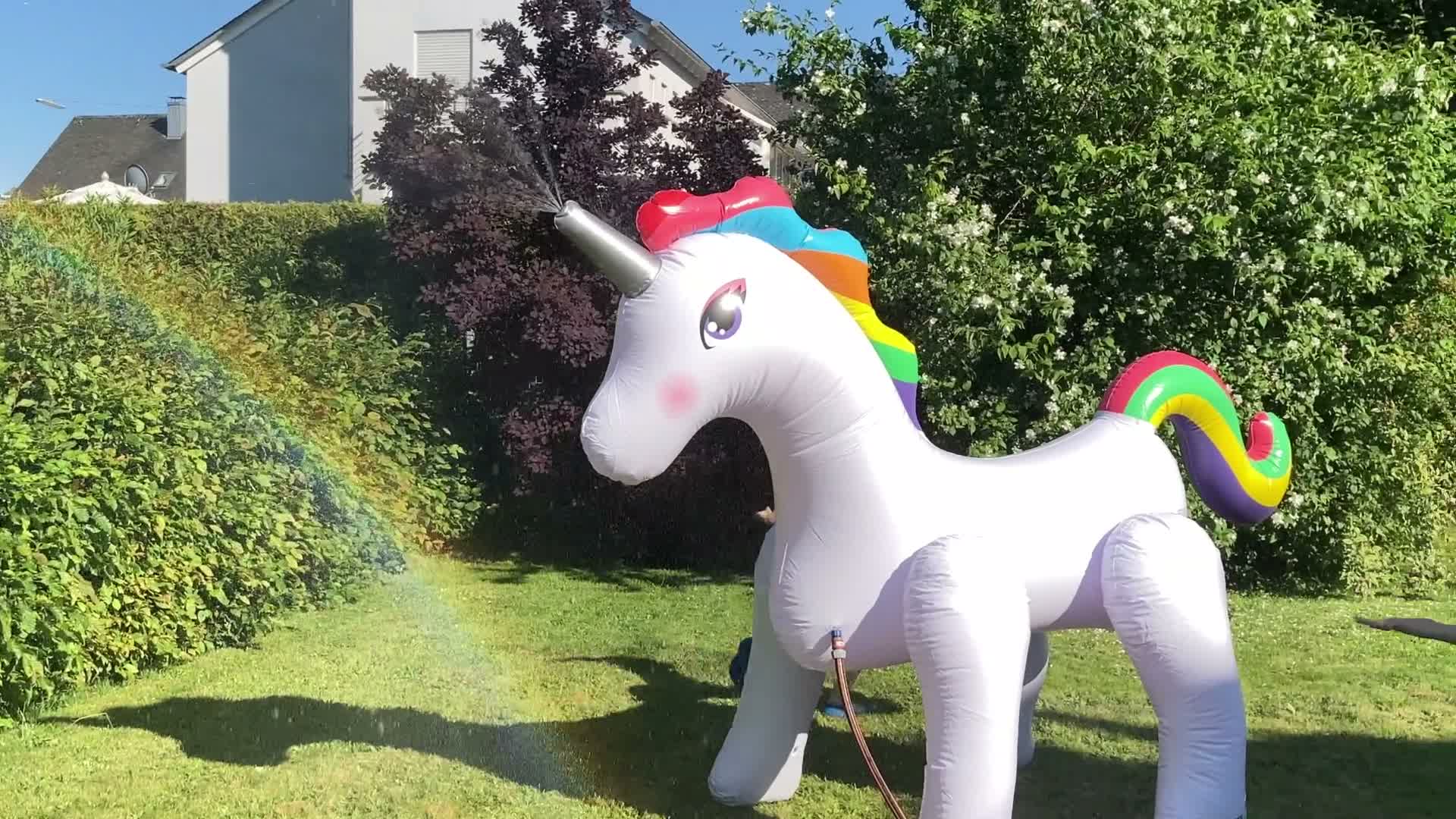 Letné vlny detský rozprašovač vody jednorožec záhradná Náhľad obrázku produktu 6