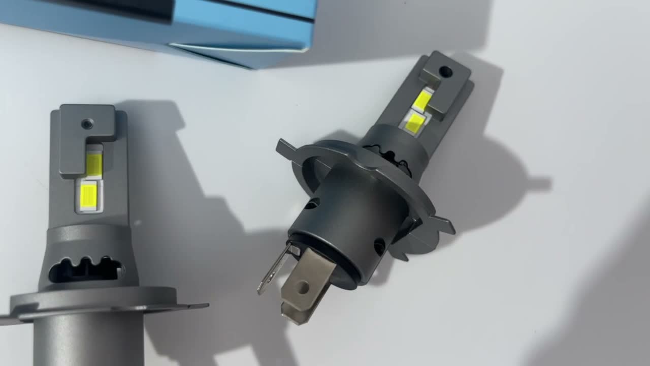 2 Stück H4-LED-Glühbirne, 6000 K Weiß, kein Adapter Produktbild-Vorschau 4