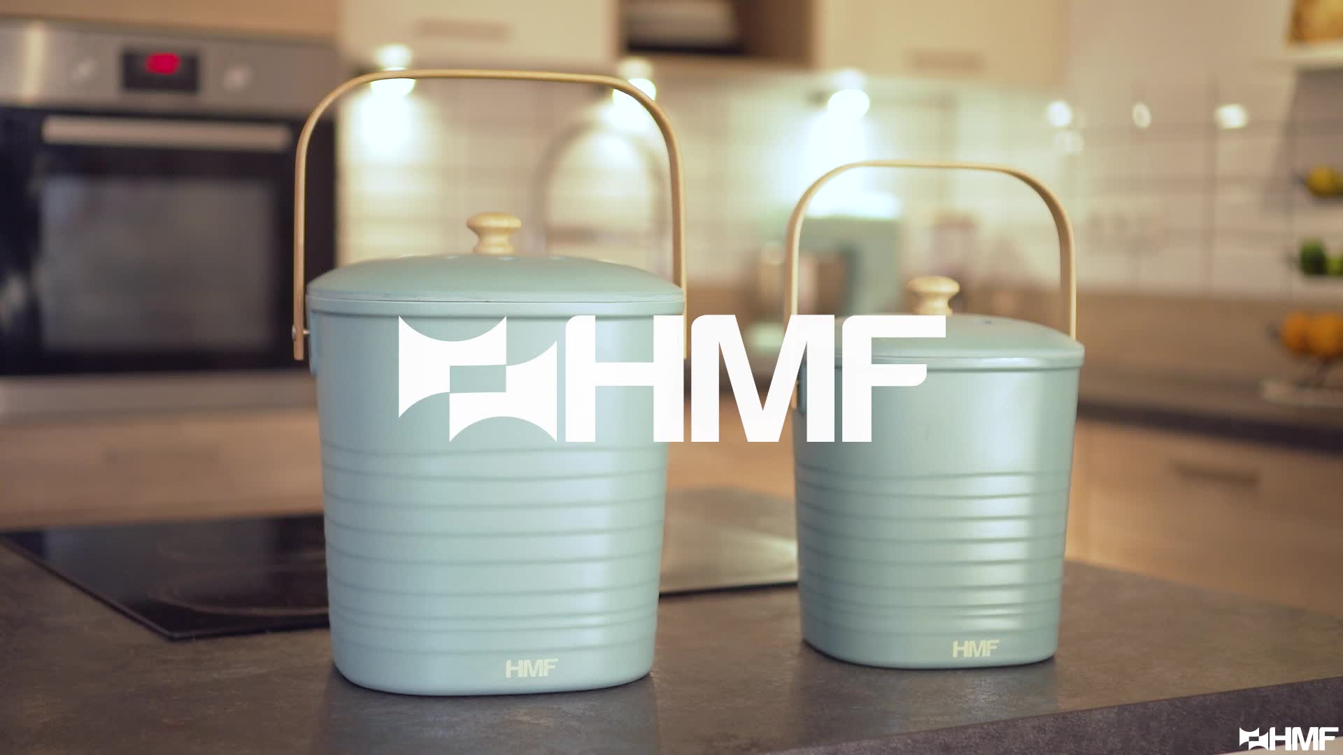 Biomülleimer mit Deckel, nachhaltig, geruchsdicht, HMF Produktbild-Vorschau 7