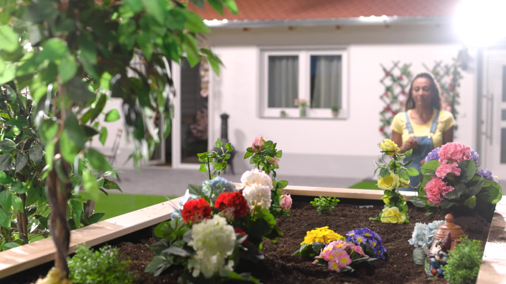 Relaxdays Pflanzstäbe Metall, 6er Set, Rankstäbe mit Ring, Produktbild-Vorschau 7
