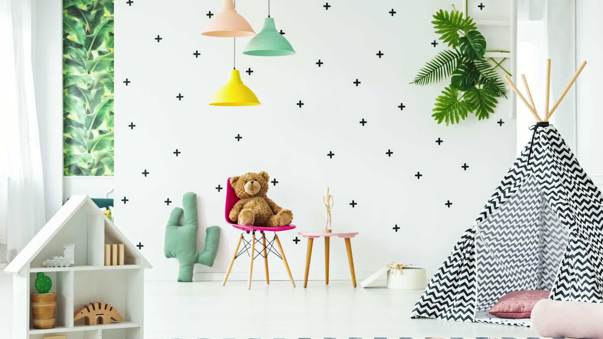 Relaxdays Feuerwehr Kinderzelt, großes Kinderspielzelt für Produktbild-Vorschau 7