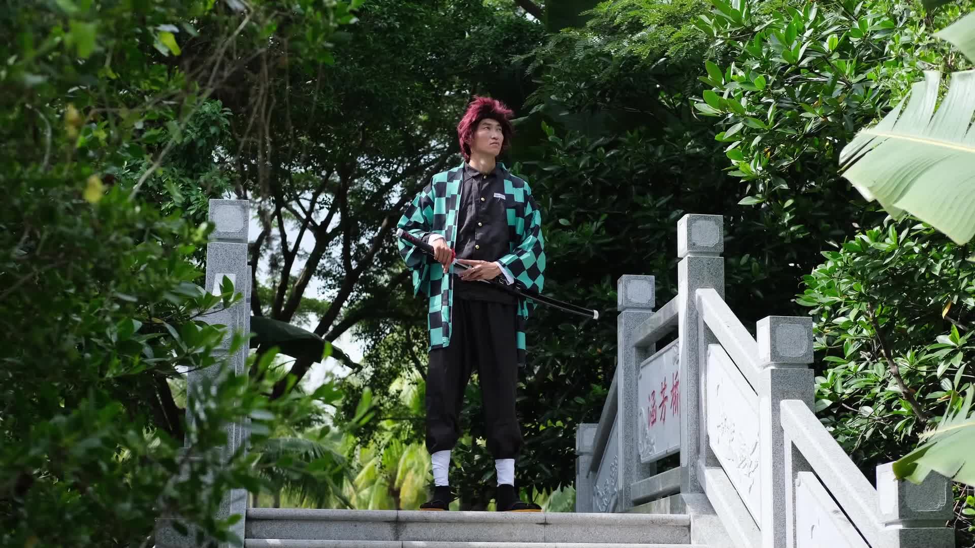 Bambus Anime Katana Cosplay Schwert, Katana Inspiriert Produktbild-Vorschau 7