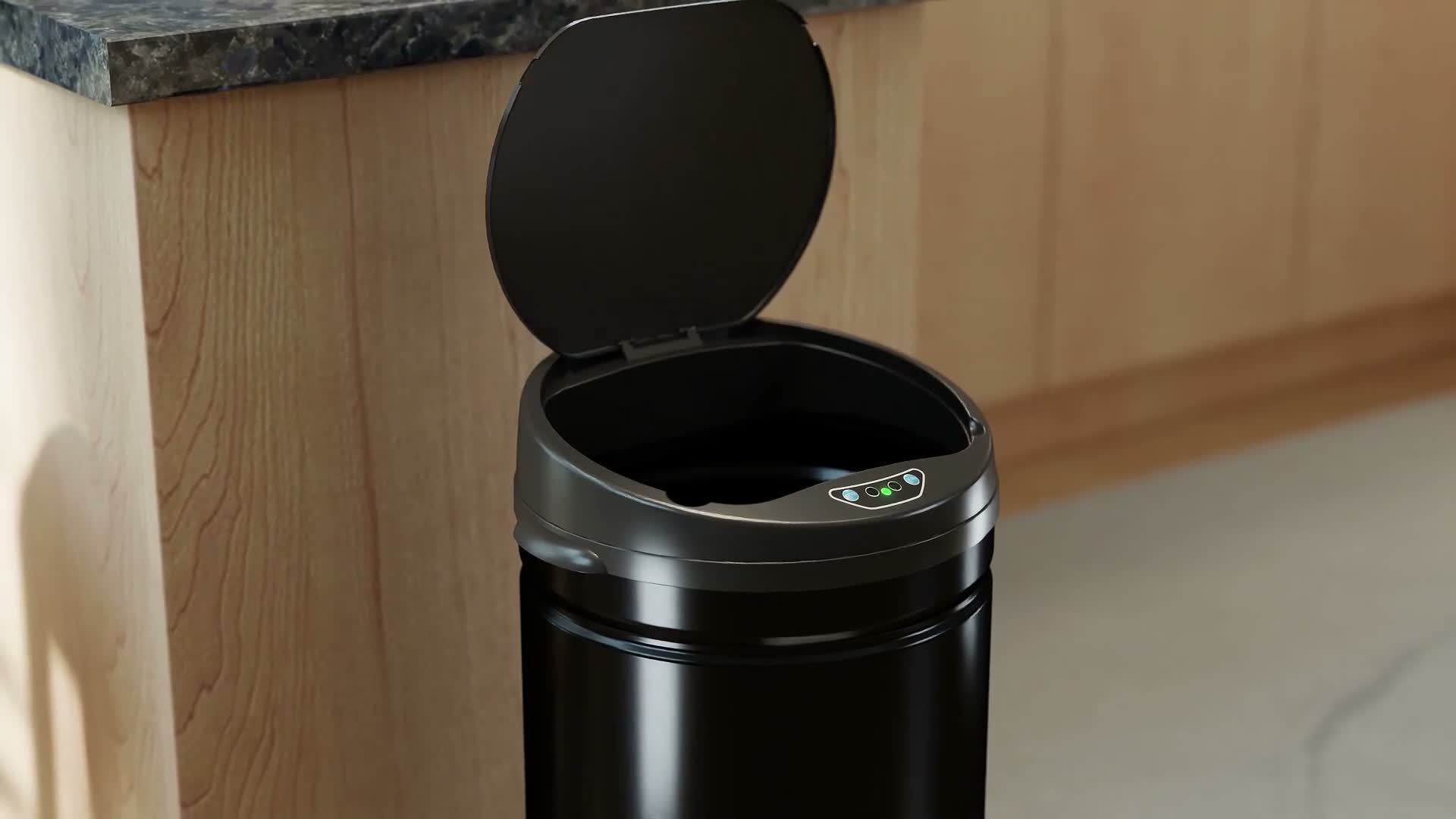 HOMCOM Mülleimer mit Sensor 42L Automatischer Mülleimer mit Produktbild-Vorschau 7
