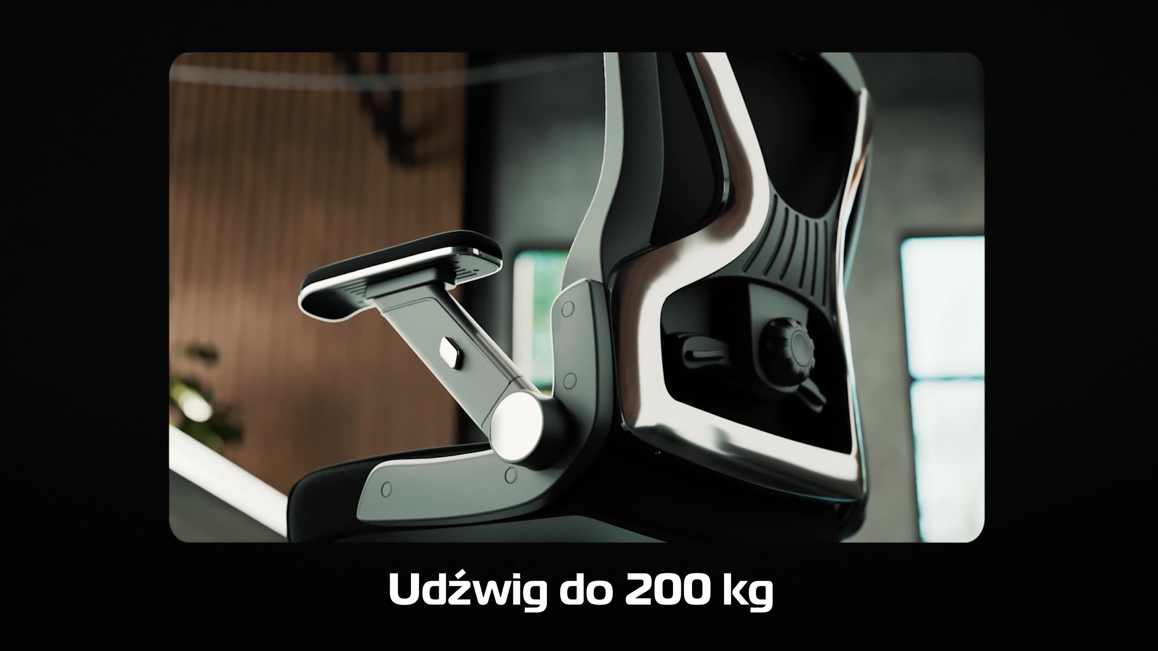 Krzesło biurowe CLOUVOU PowerSeat Ergonomiczne krzesło Podgląd zdjęcia produktu 7