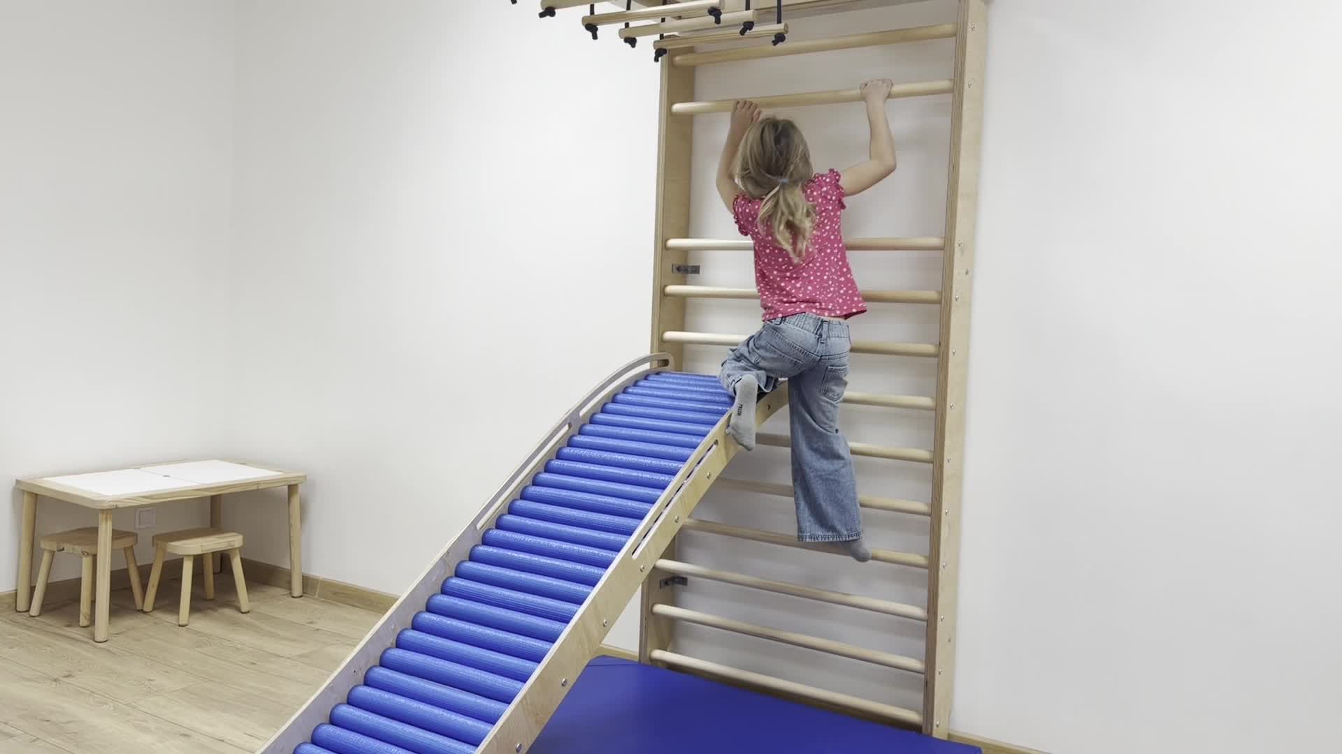 WoodsCraft Rollen-Wellenrutsche [160cm] für Kletterdreieck, Produktbild-Vorschau 7