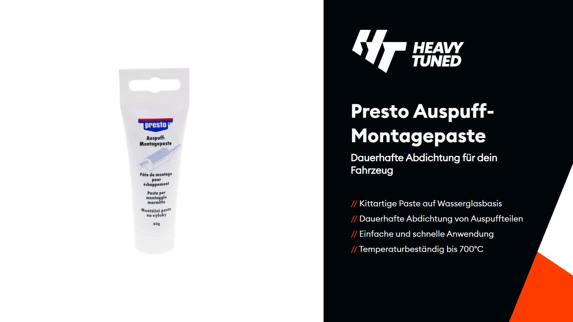 Presto Auspuff-Montage-Paste 60g Produktbild-Vorschau 7