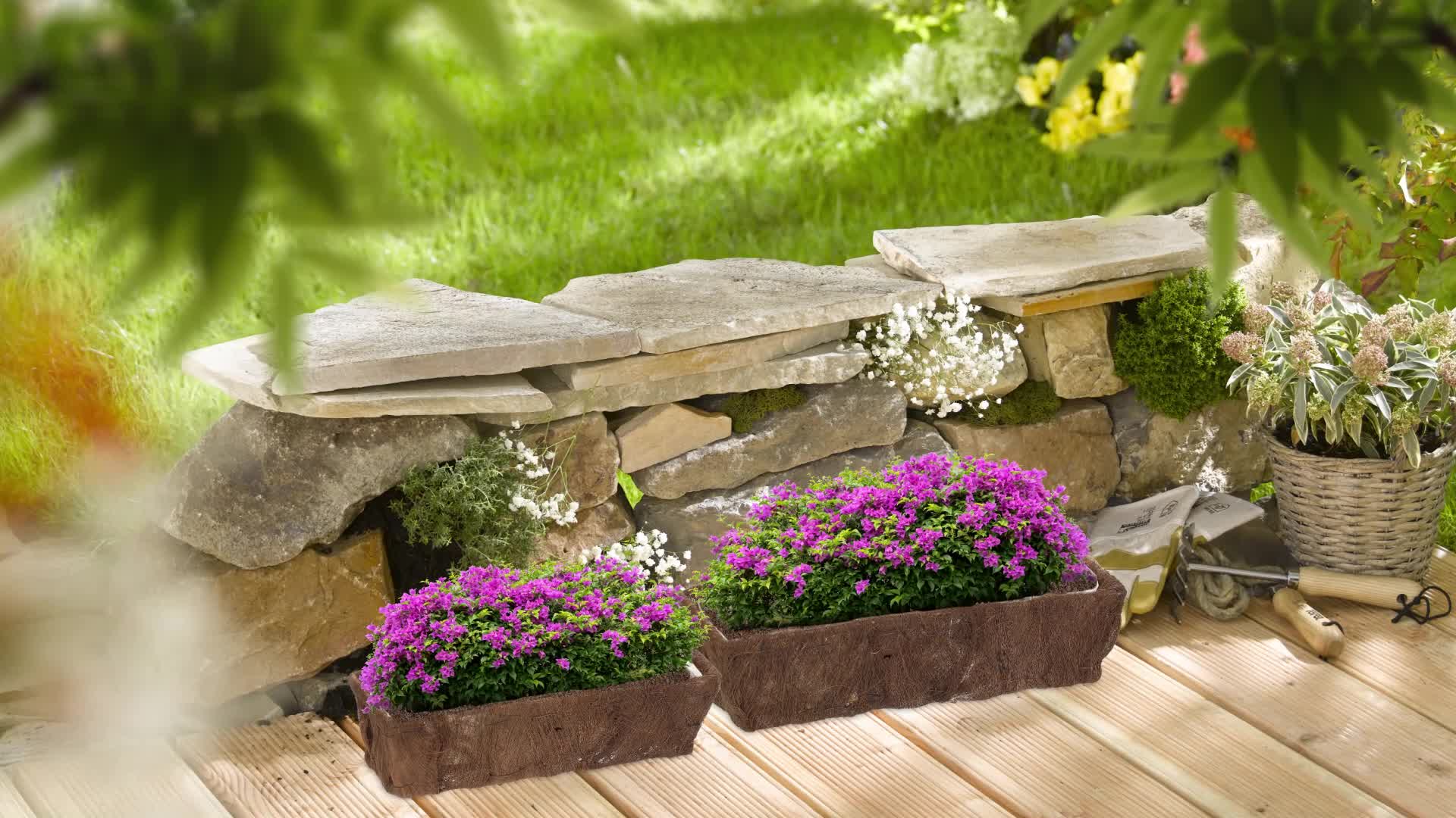 Relaxdays Blumenkasten, 4 unterschiedliche Größen, für Produktbild-Vorschau 7