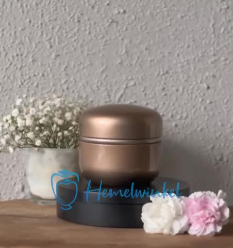 Luxe Mini Urne 250 ML aus Keramik - Cremation Urn für Produktbild-Vorschau 5