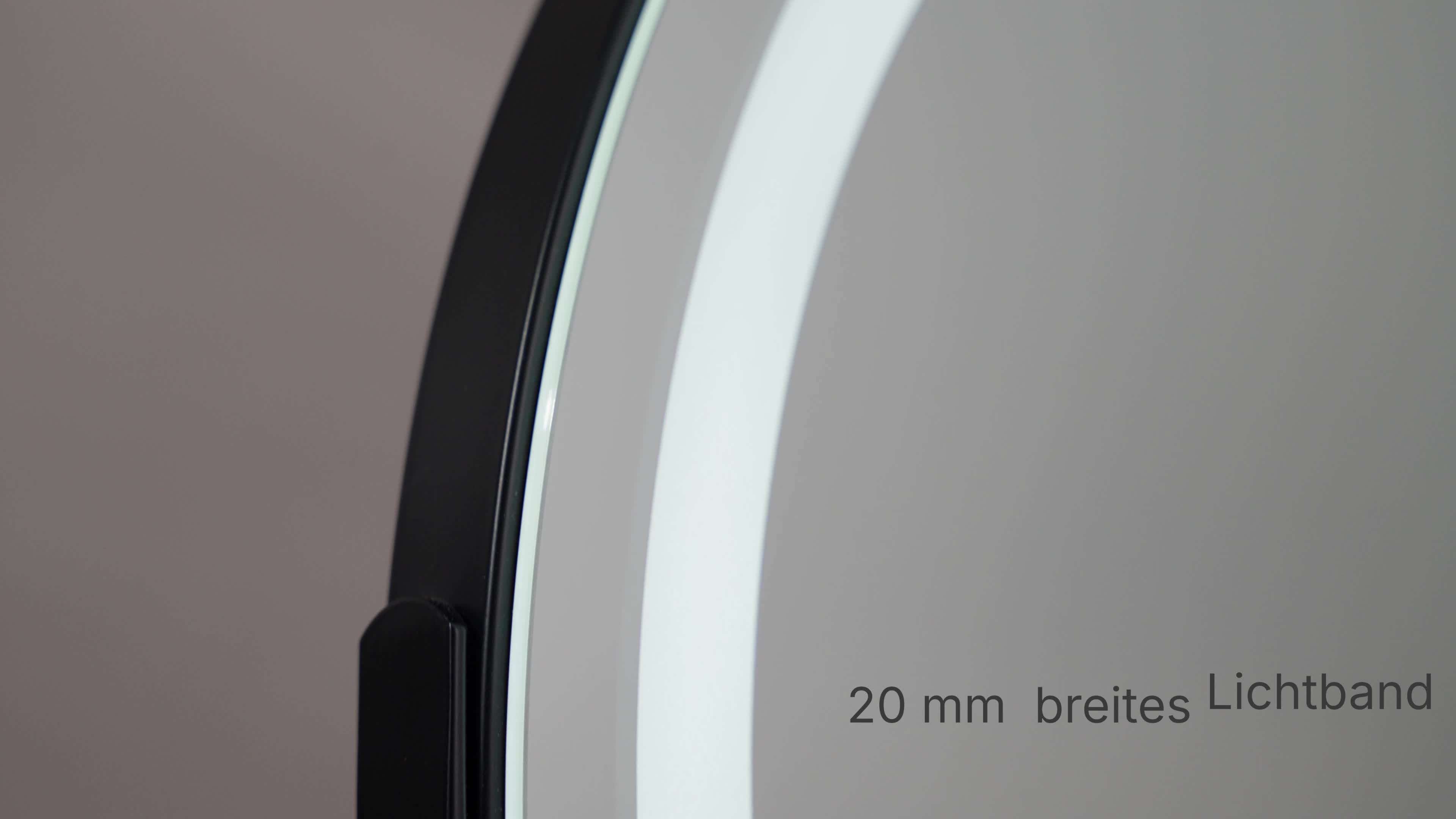 S'AFIELINA Schminkspiegel Kosmetikspiegel Rund mit LED Produktbild-Vorschau 7