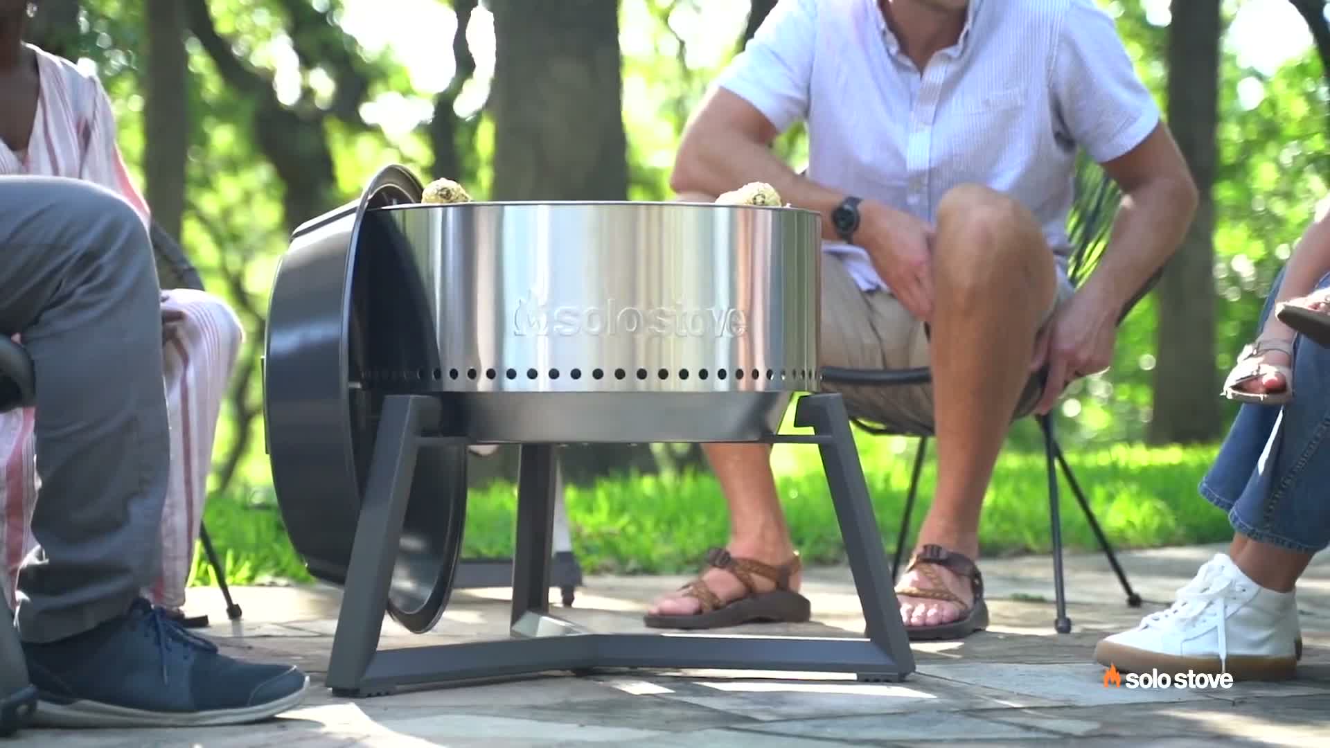 Solo Stove Bonfire Holzkohlegrill Edelstahl mobil Produktbild-Vorschau 7