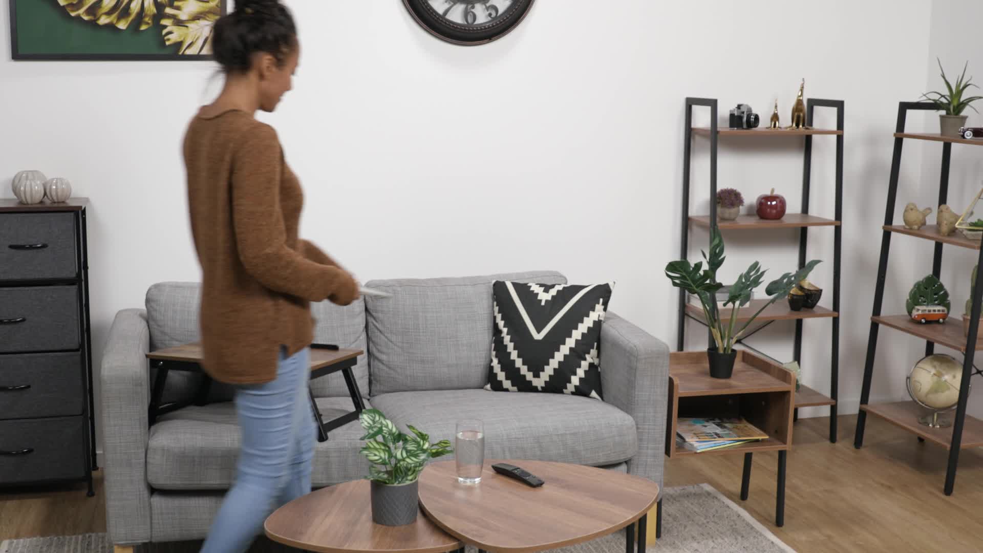 Relaxdays Laptoptisch für Bett & Couch, klappbarer Produktbild-Vorschau 7