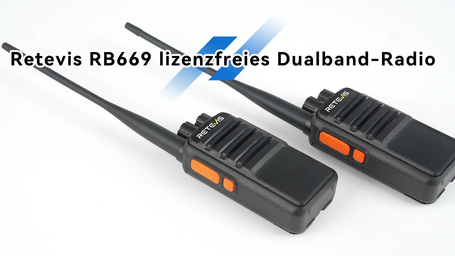 Retevis RB669 Freenet Funkgeräte, 6 Freenet Kanäle und 16 Produktbild-Vorschau 7
