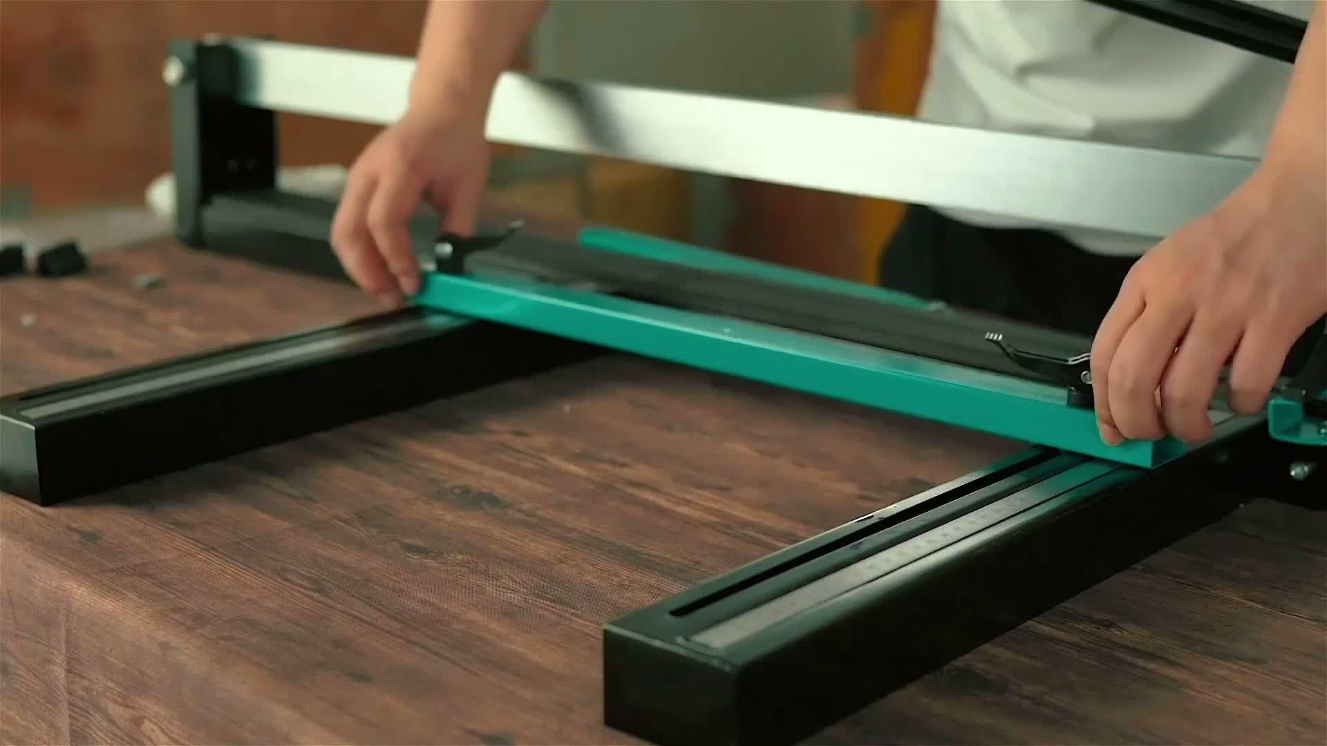 SucceBuy 31 Zoll blauer manueller Fliesenschneider mit Produktbild-Vorschau 7
