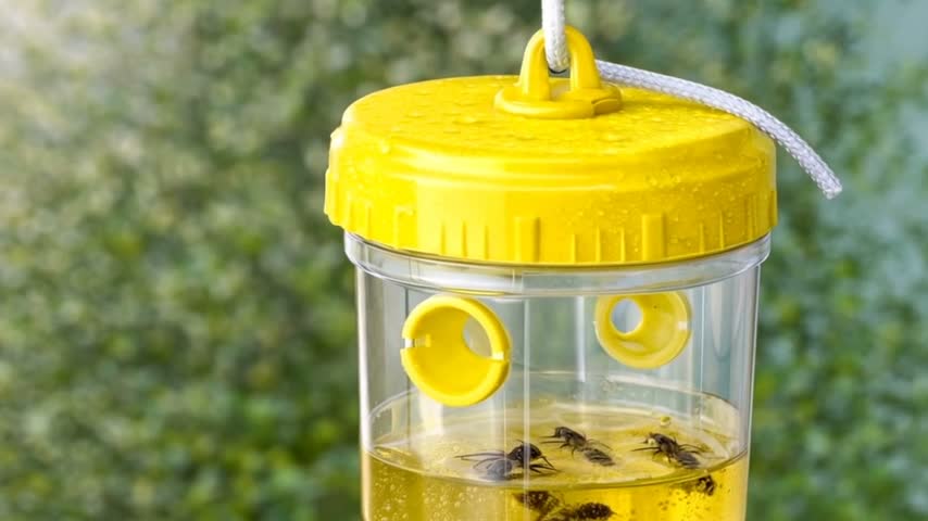 3x Wespenfalle – Fliegenfalle & effektive Wespenabwehr für Produktbild-Vorschau 7