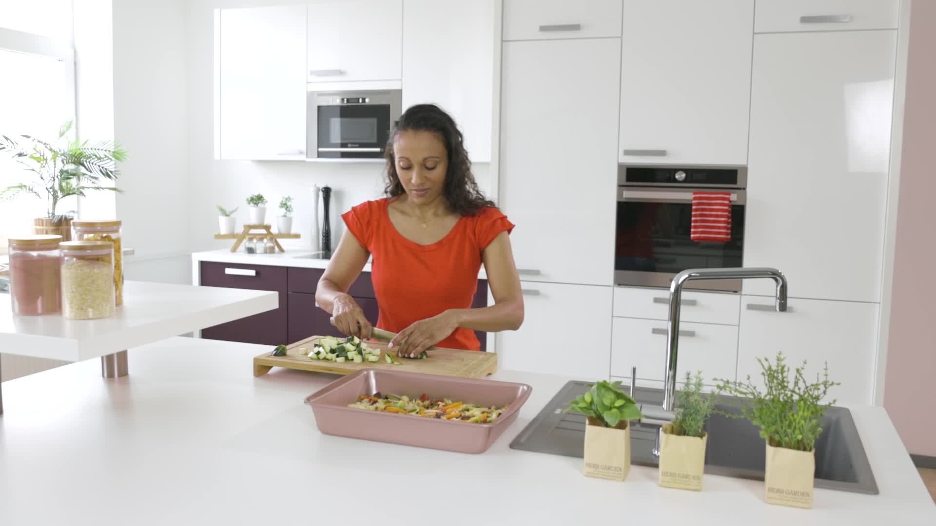 Relaxdays Auflaufform, antihaftbeschichtet, eckig, Lasagne, Produktbild-Vorschau 7