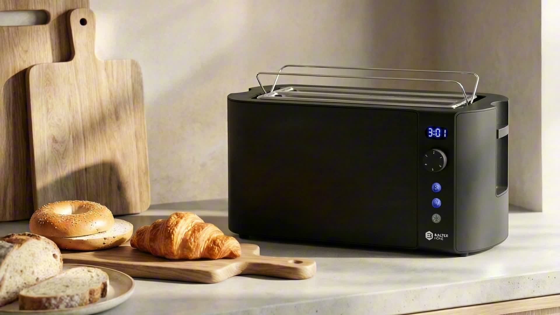 Balter Toaster 4 Scheiben, Edelstahl, Langschlitztoaster Produktbild-Vorschau 7