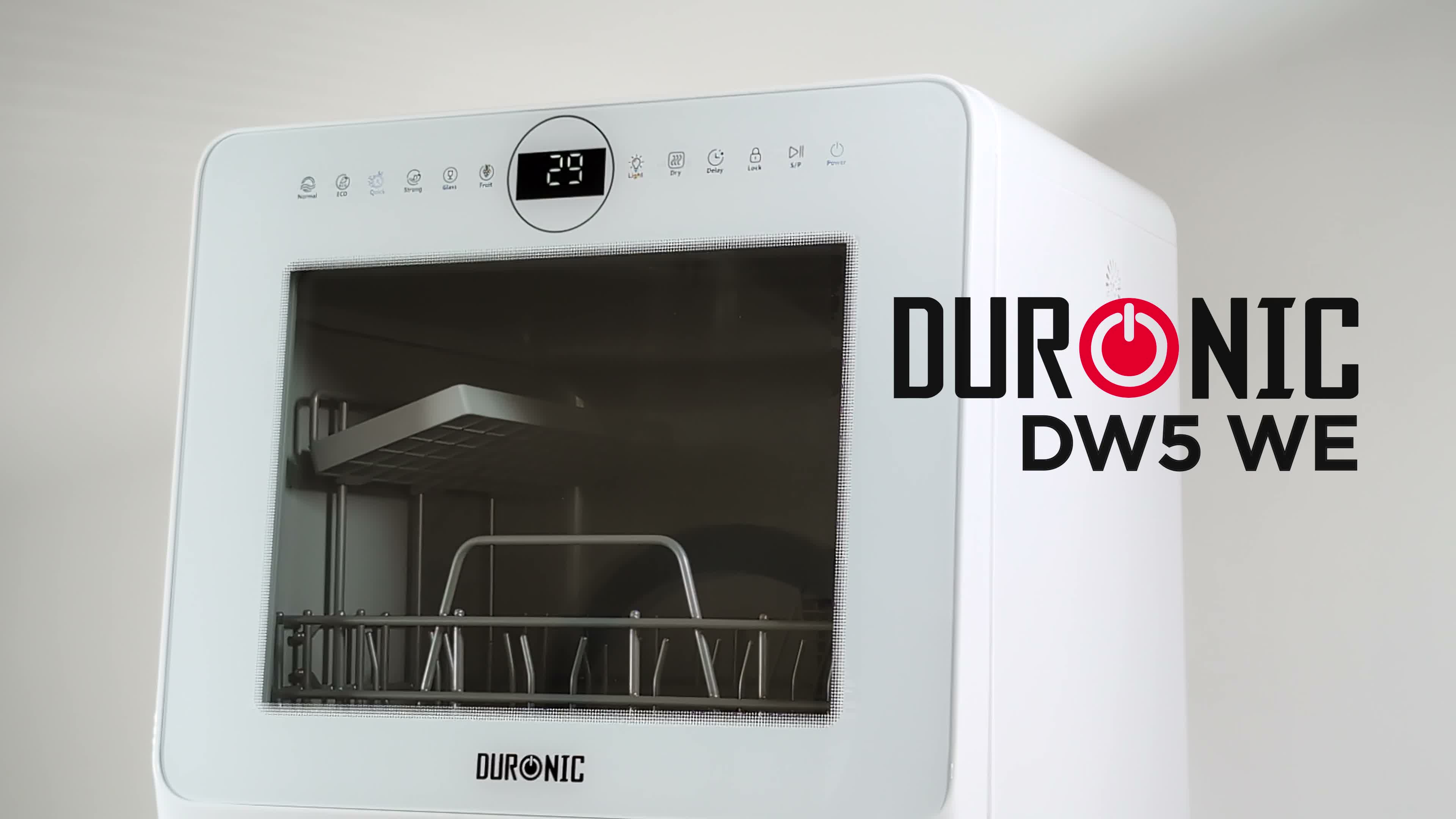 Duronic DW5 WE Tischgeschirrspüler, Mini Geschirrspüler für Produktbild-Vorschau 7