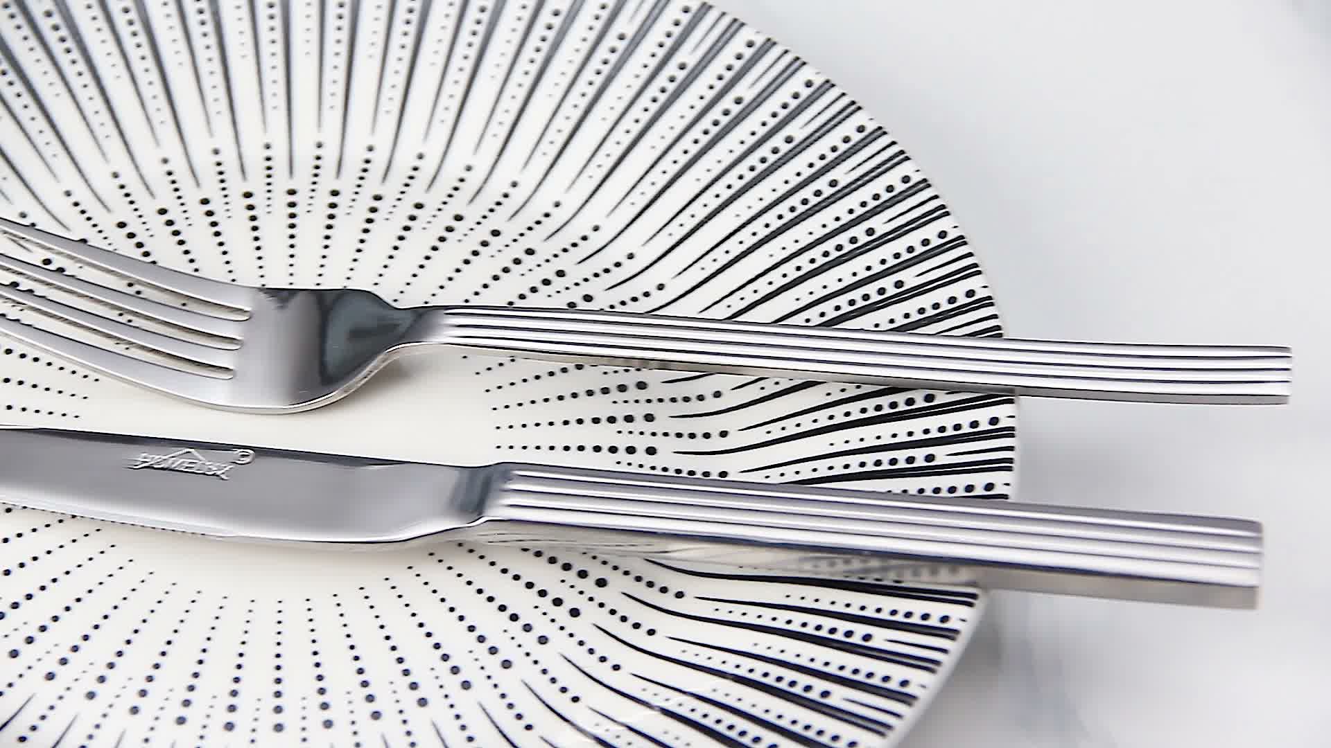 Besteck Set 12 Personen,72-tlg Edelstahl Besteckset,Cutlery Produktbild-Vorschau 7