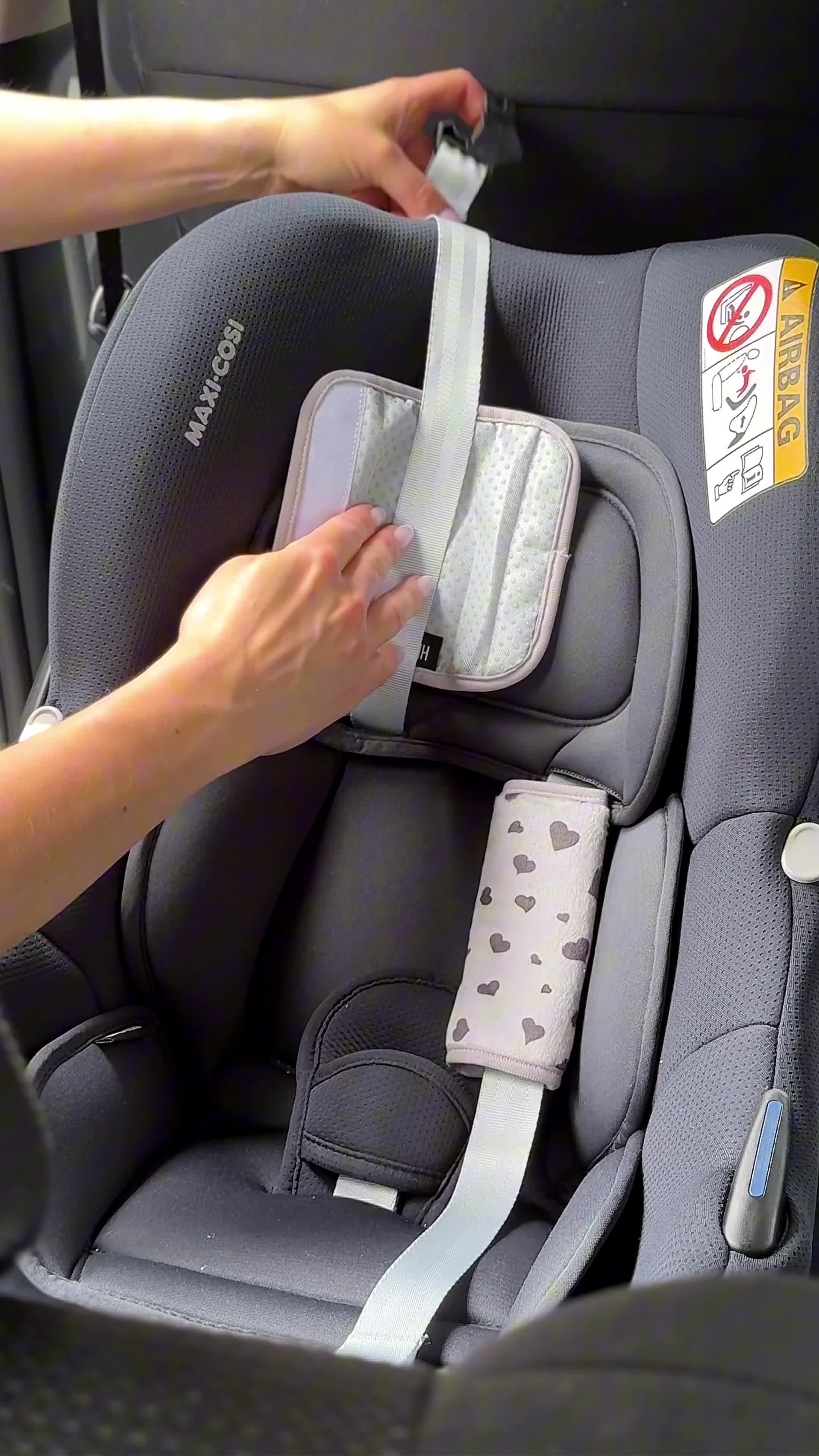 2x HECKBO Baby Kinderwagen Trageschale Gurtschutz mit Produktbild-Vorschau 7