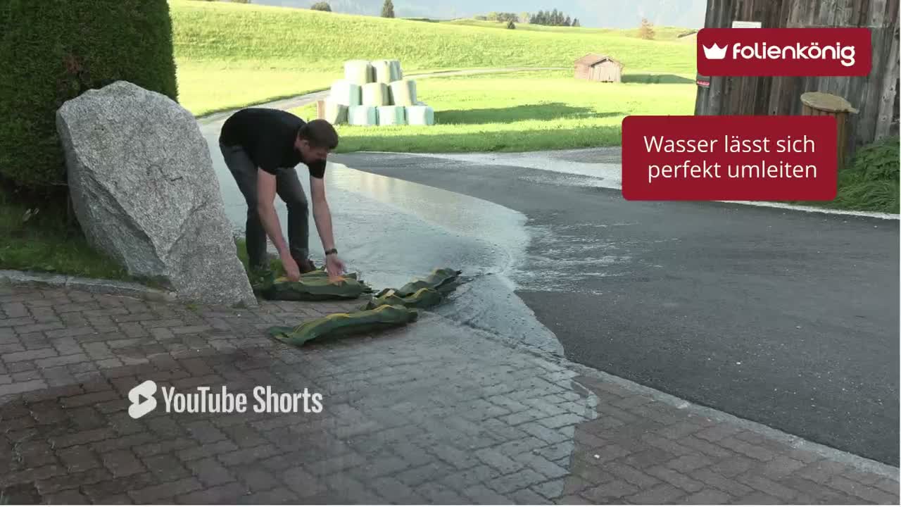 PREMIUM Sandsäcke 10 Stück für Hochwasserschutz - 25x100cm Produktbild-Vorschau 7