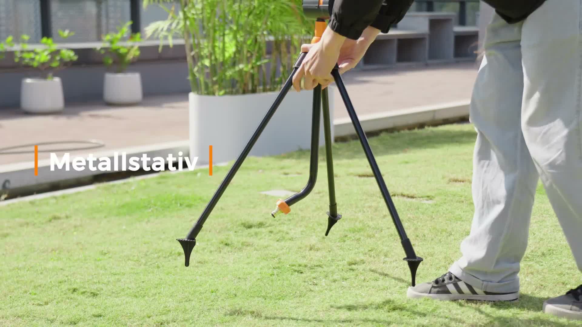 Diivoo Oszillierender Rasensprenger Gartensprenger mit Produktbild-Vorschau 7