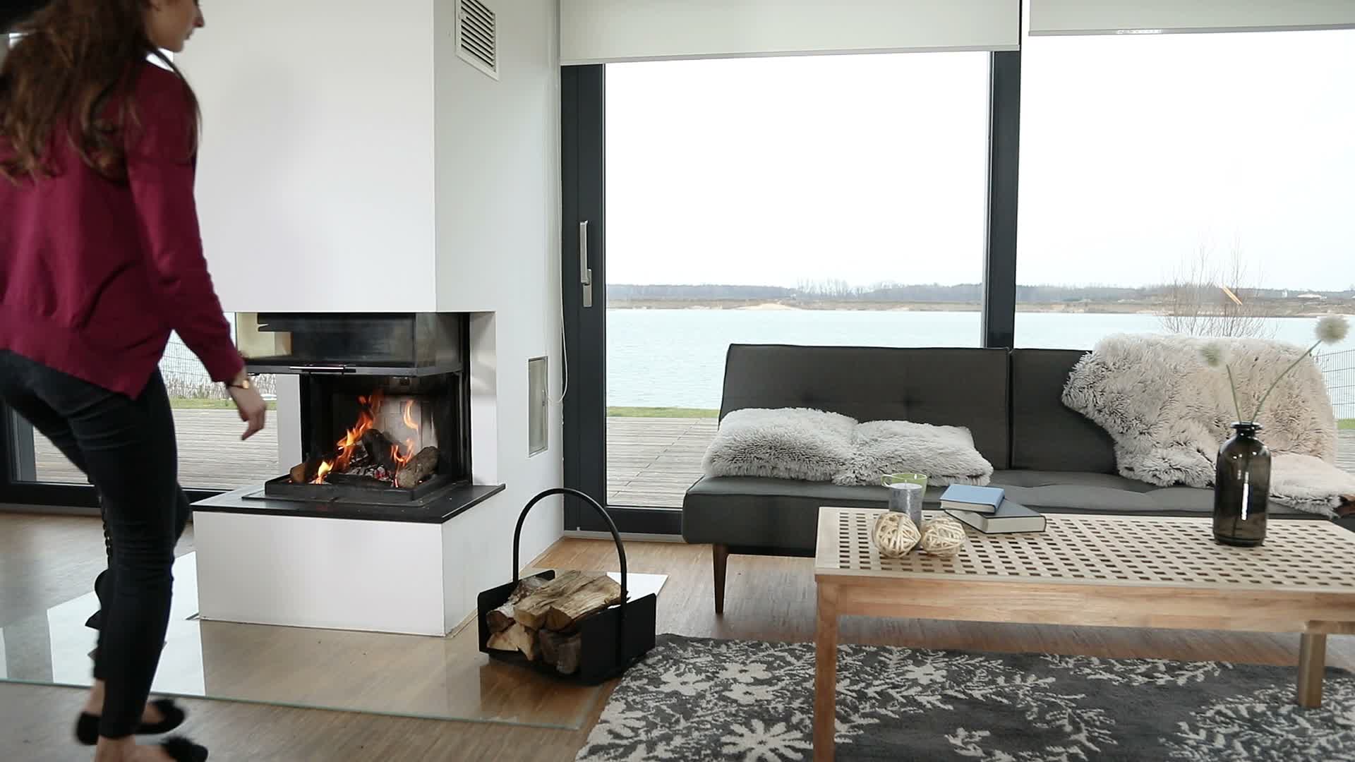 Relaxdays Kaminbesteck antik, 4-tlg Kamingarnitur mit Produktbild-Vorschau 7