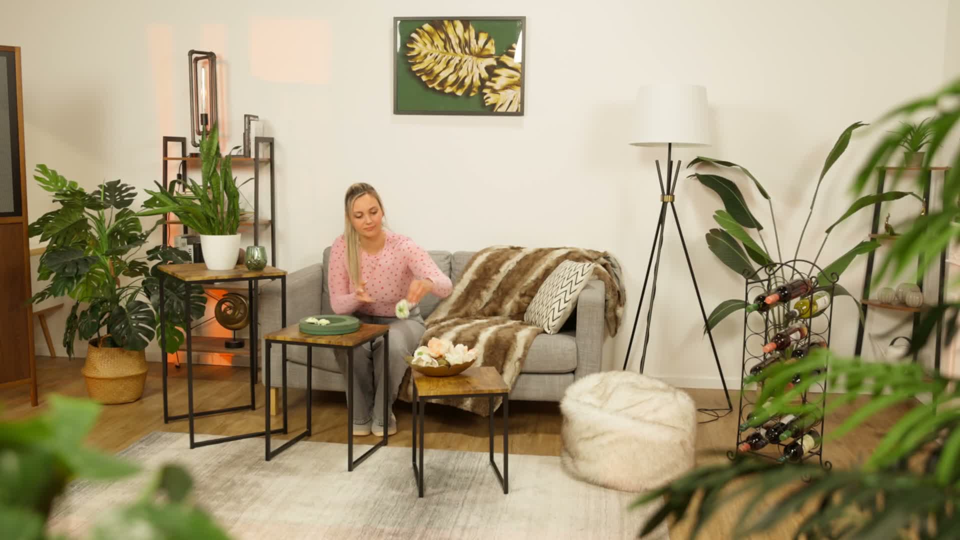 Relaxdays Steckschaum für Frischblumen, 3er Set, Ring, Ø 25 Produktbild-Vorschau 7