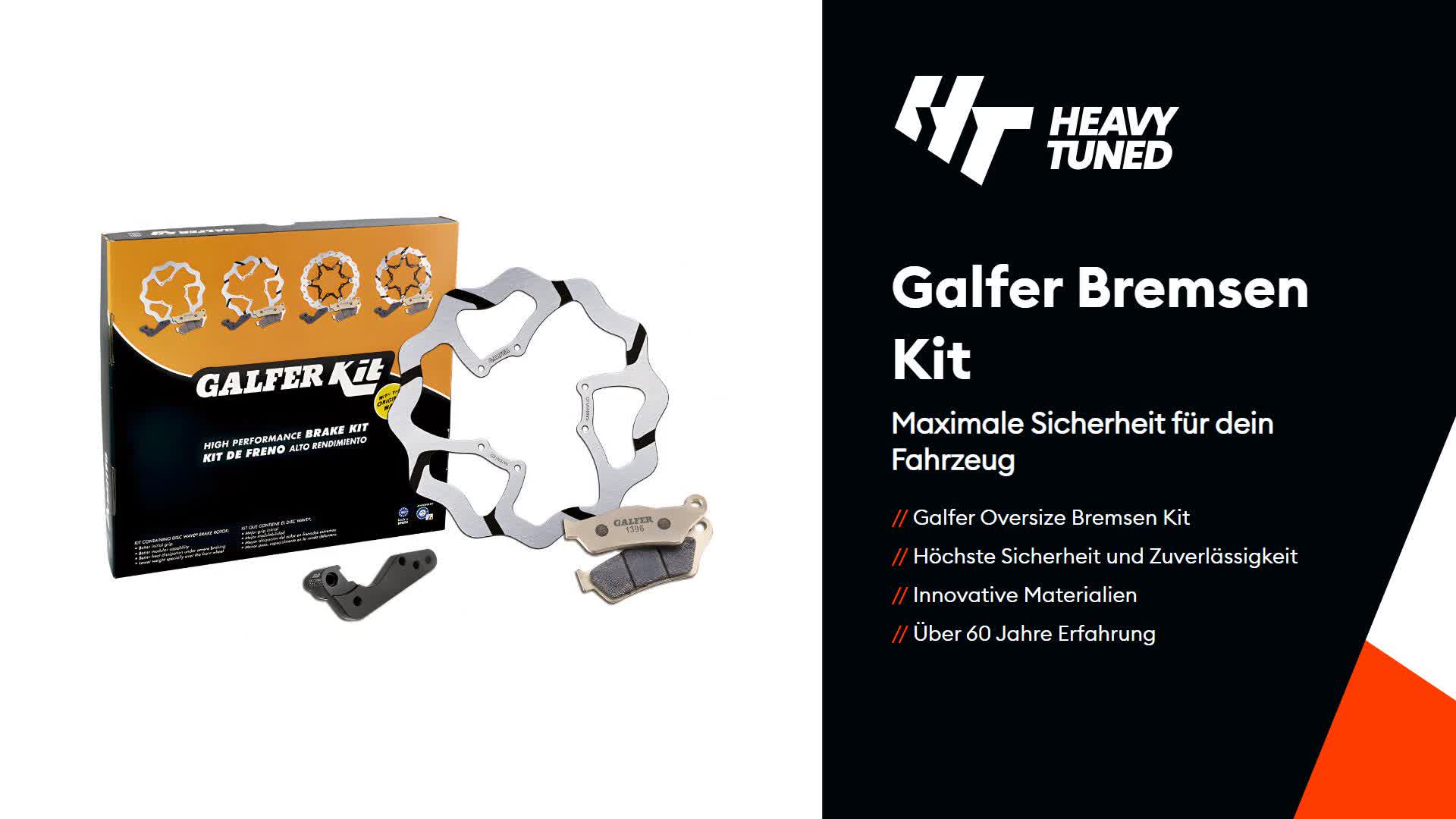 Bremsen Kit Galfer Galfer KG082RWS2 Oversize vorne Produktbild-Vorschau 4