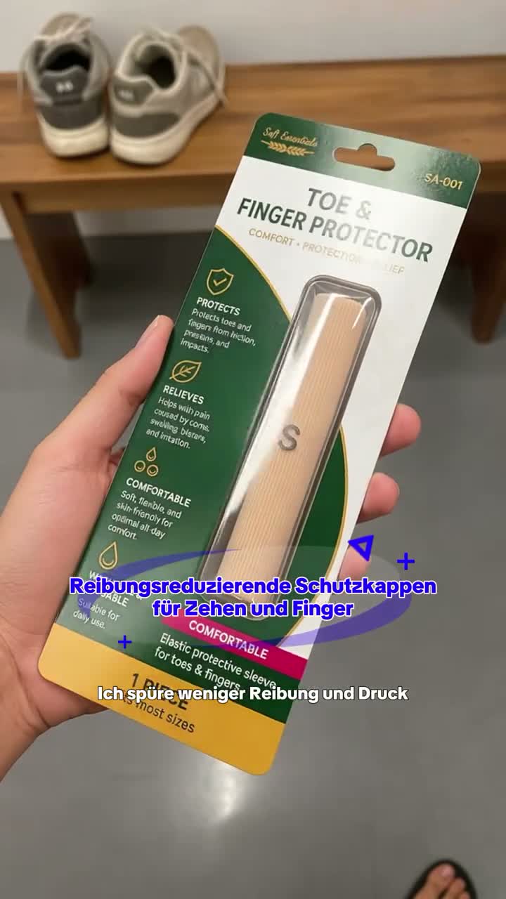 Zehen- & Fingerhülle – Anti-Reibung Zehenschützer gegen Produktbild-Vorschau 7